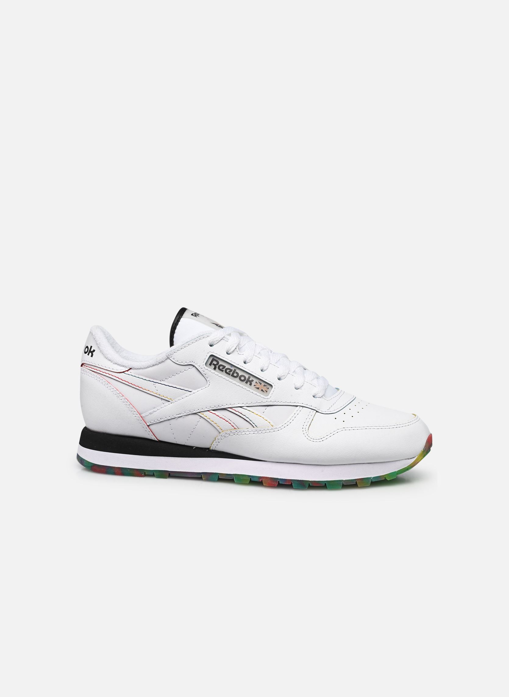Lage sneakers Classic Leather M heren wit Reebok Lage sneakers Classic Leather M heren wit Ftwwht/Black/Ftwwht