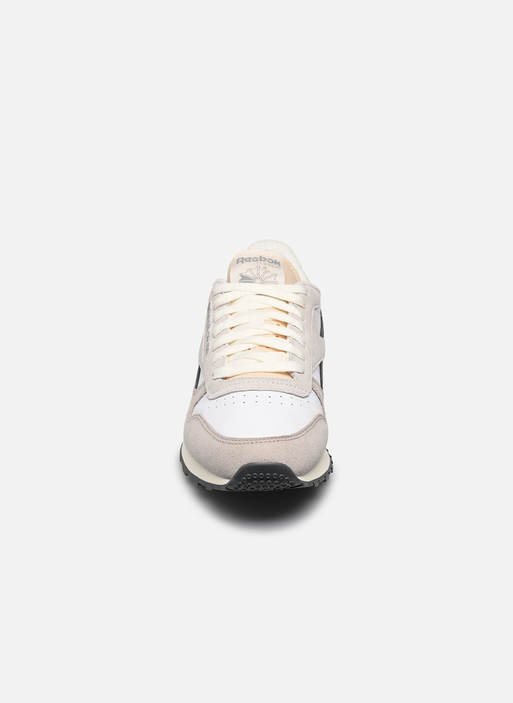 Niedrige Sneaker Classic Leather M herren grau Reebok Niedrige Sneaker Classic Leather M herren grau WHITE/MOONSTONE/GREY 5