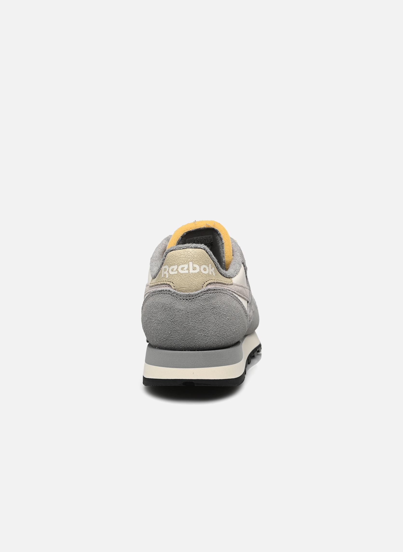 Niedrige Sneaker Classic Leather M herren grau Reebok Niedrige Sneaker Classic Leather M herren grau CHALK GREY 3MOONSTONE