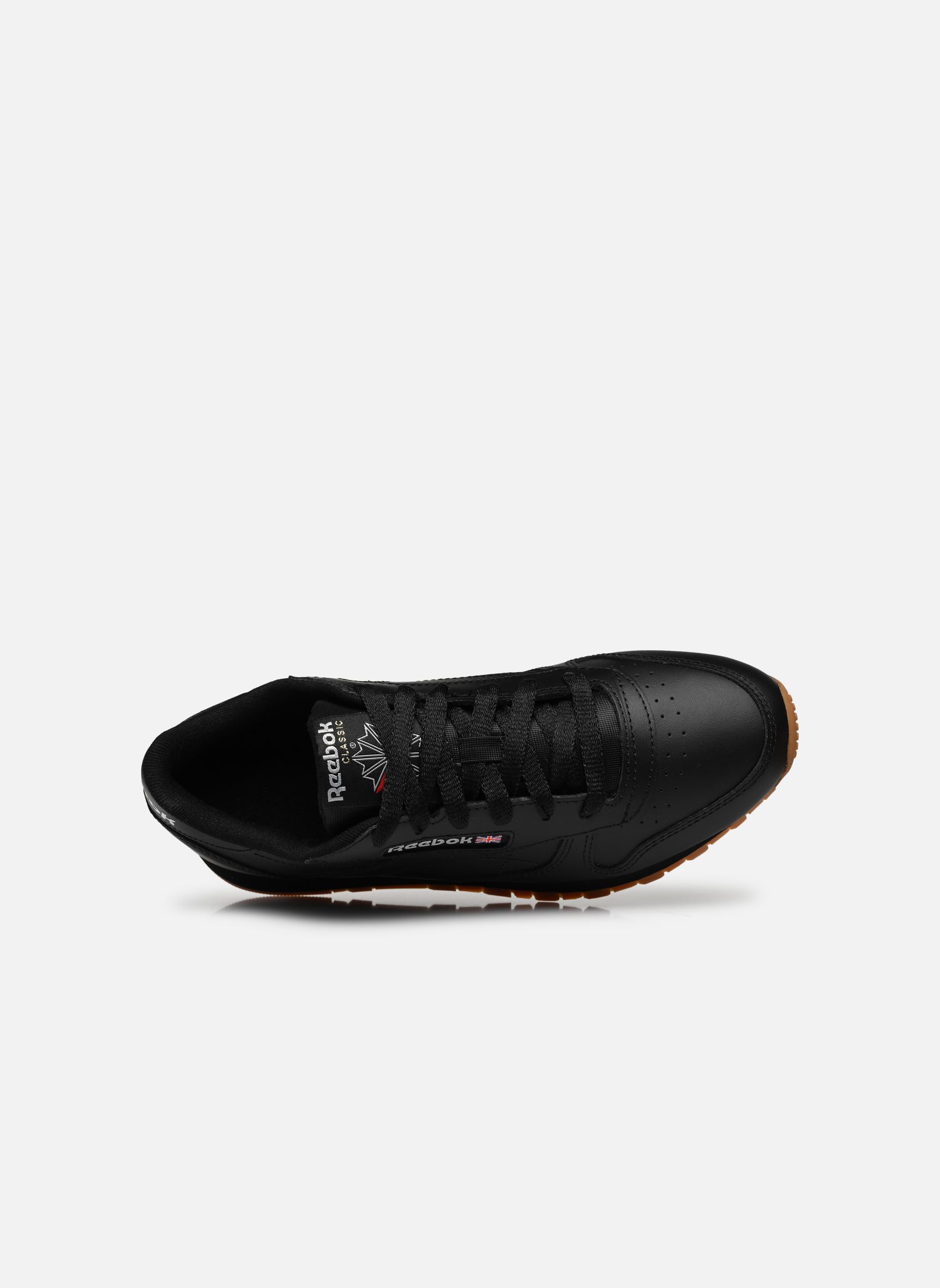 Niedrige Sneaker Classic Leather damen schwarz Reebok Niedrige Sneaker Classic Leather damen schwarz CBLACKPUGRY5RBKG03