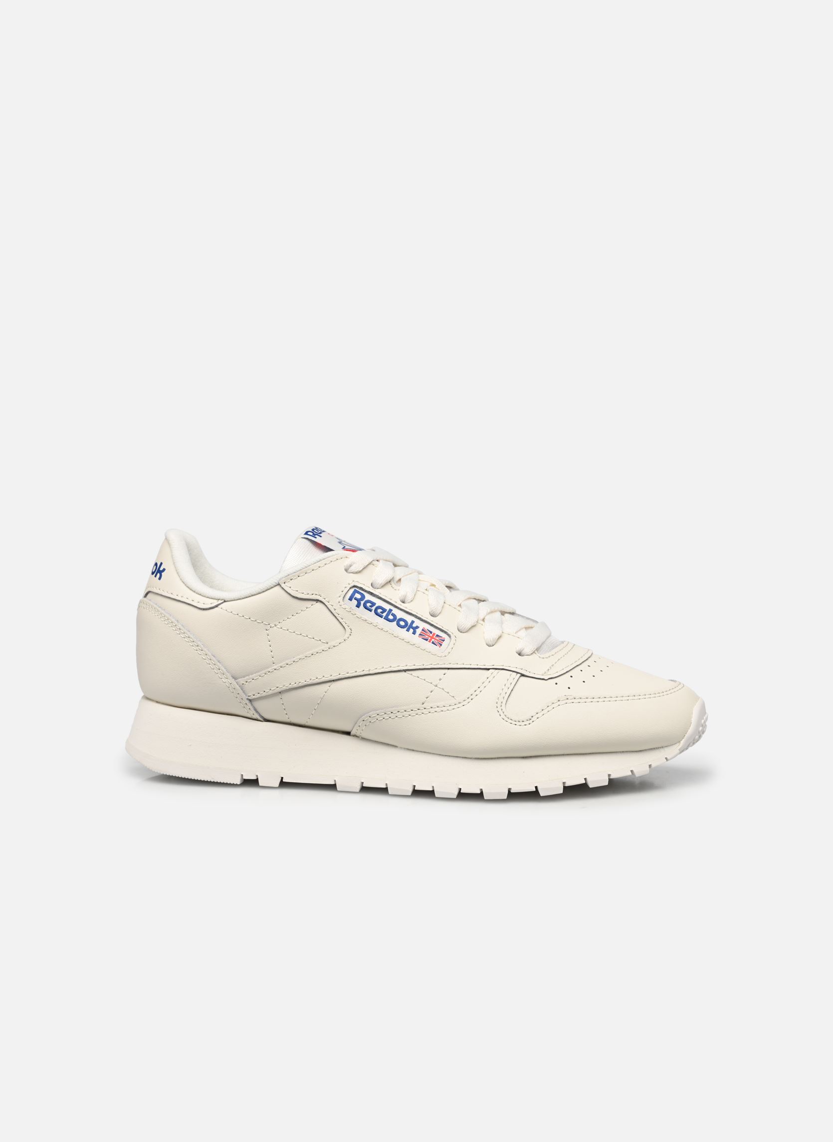 Niedrige Sneaker Classic Leather weiß Reebok Niedrige Sneaker Classic Leather weiß CHALKVECBLUVECRED