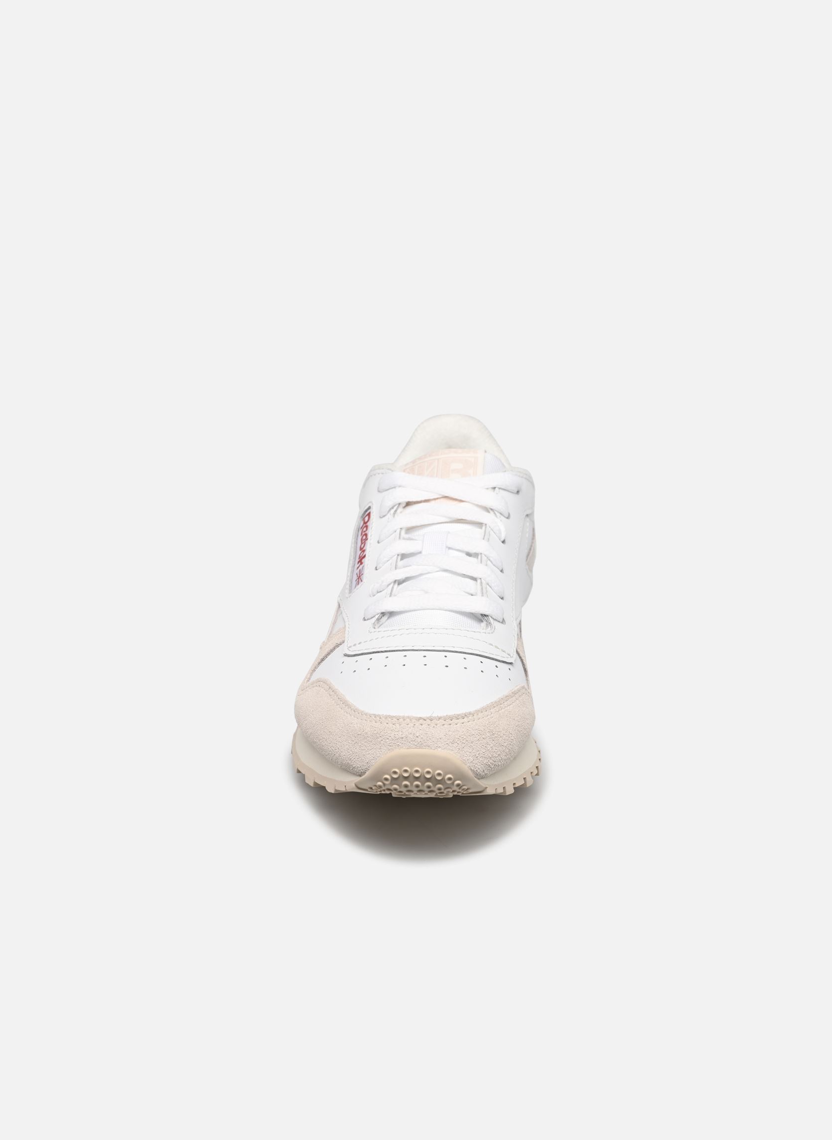 Lage sneakers Classic Leather dames wit Reebok Lage sneakers Classic Leather dames wit FTWWHTCHALKSEDROS