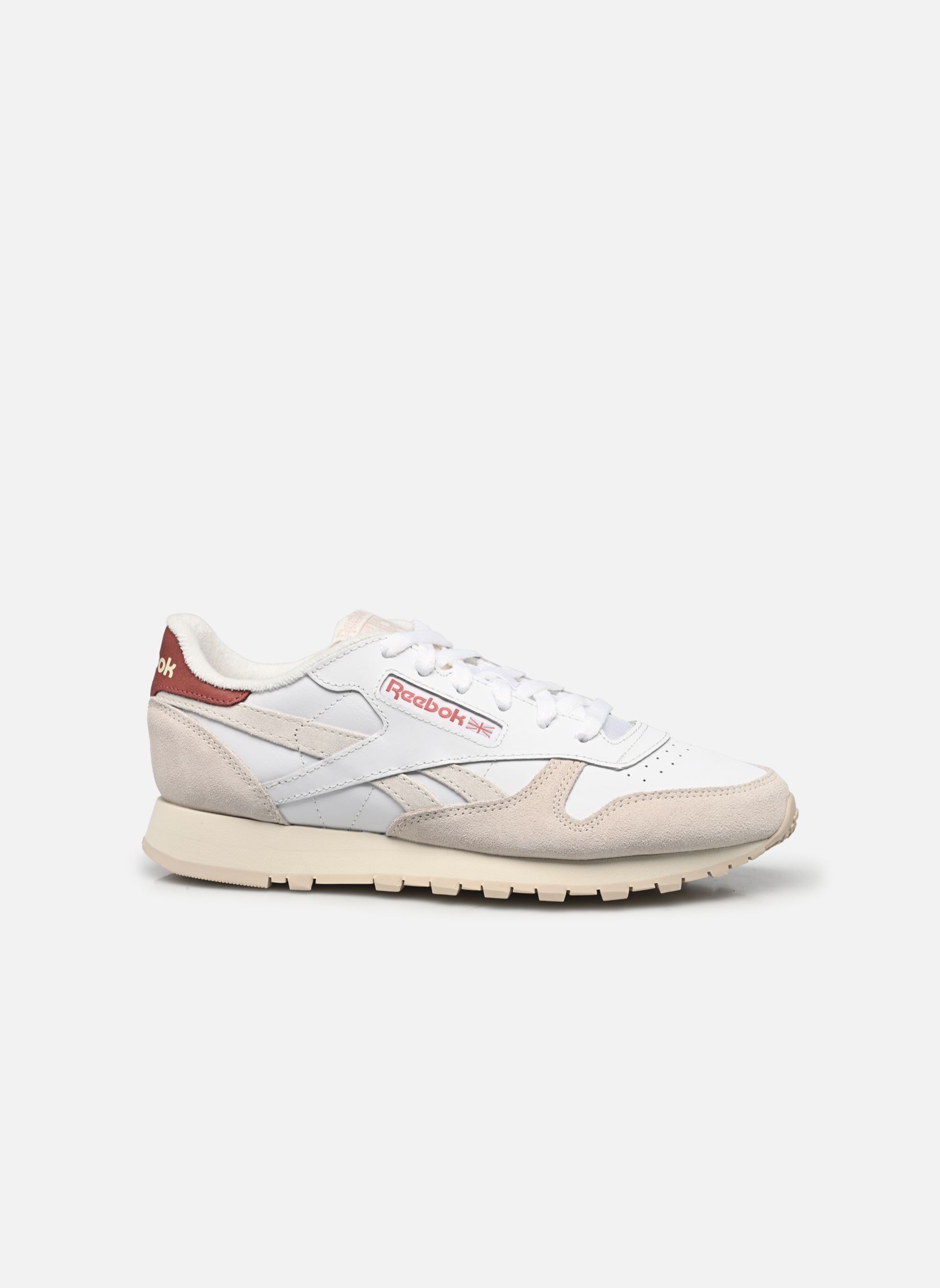 Lage sneakers Classic Leather dames wit Reebok Lage sneakers Classic Leather dames wit FTWWHTCHALKSEDROS