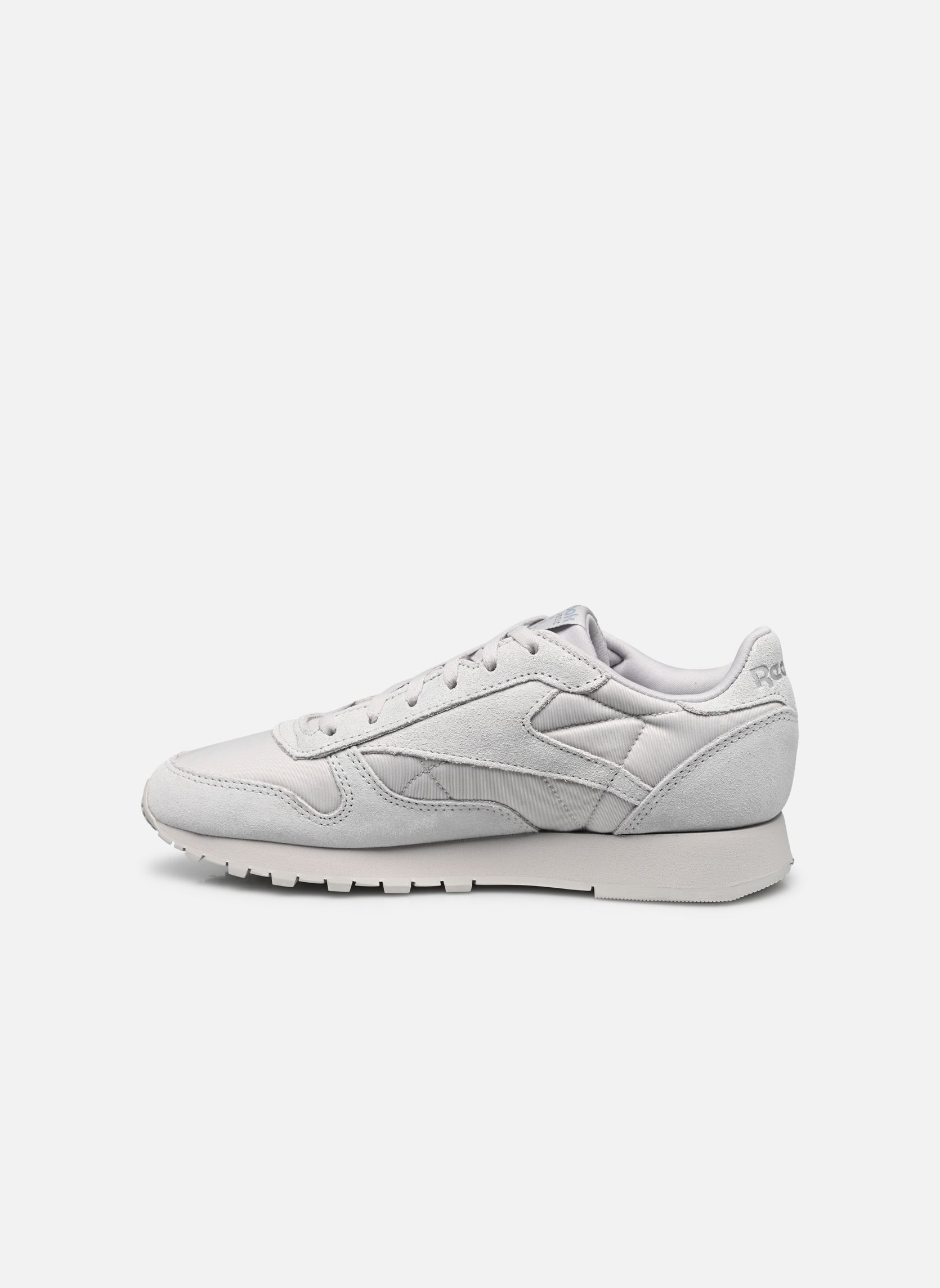 Niedrige Sneaker Classic Leather damen grau Reebok Niedrige Sneaker Classic Leather damen grau STEFOG/SILVMT/STEFOG