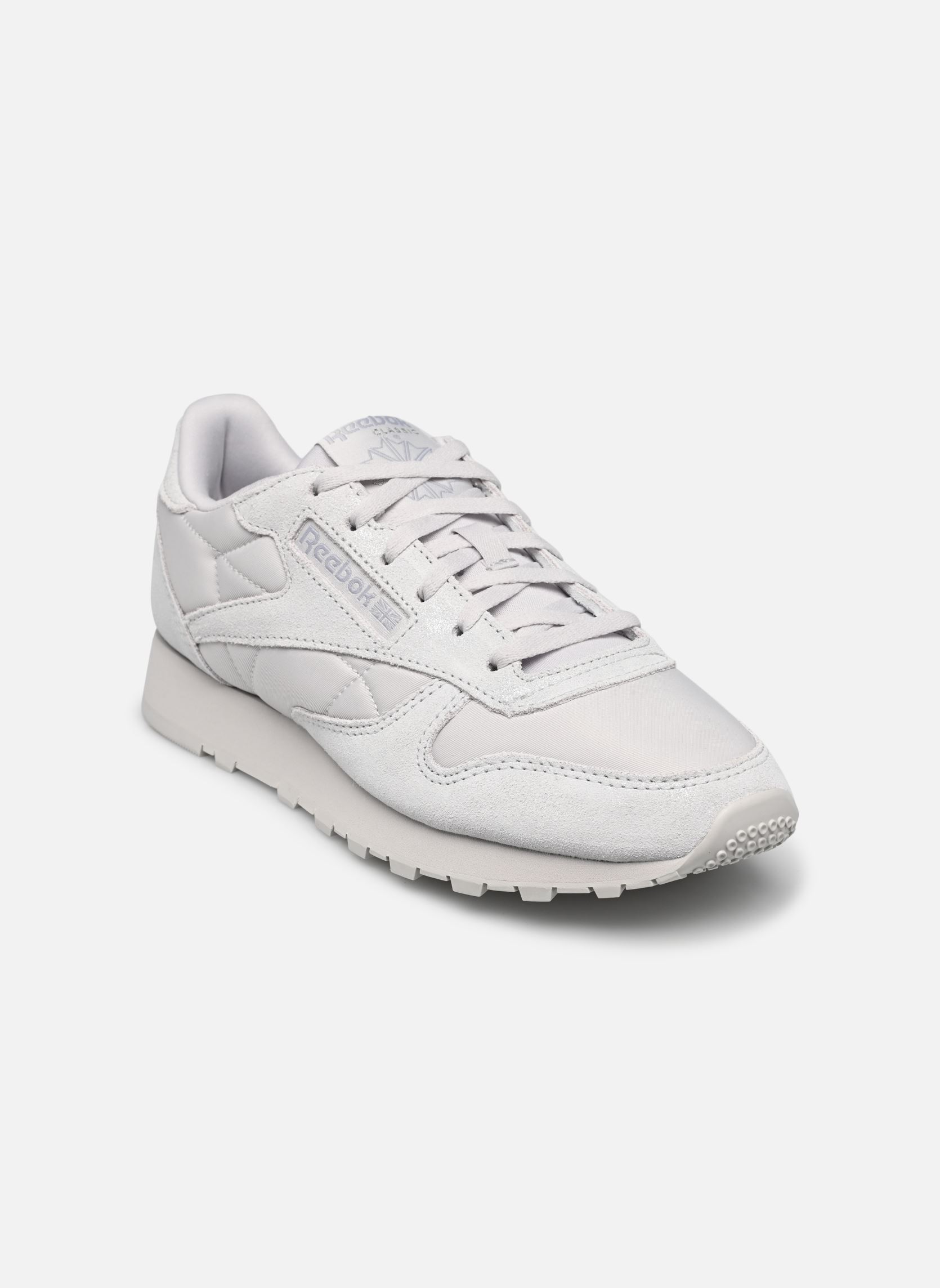Niedrige Sneaker Classic Leather damen grau Reebok Niedrige Sneaker Classic Leather damen grau STEFOG/SILVMT/STEFOG