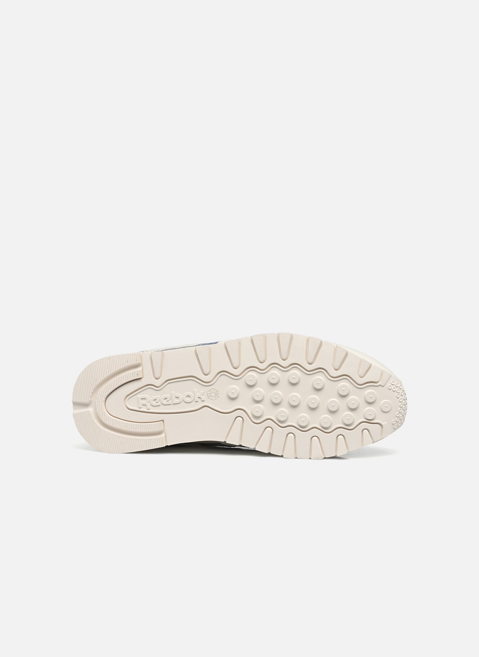 Niedrige Sneaker Classic Leather damen weiß Reebok Niedrige Sneaker Classic Leather damen weiß CHALK/VINBLU/BON