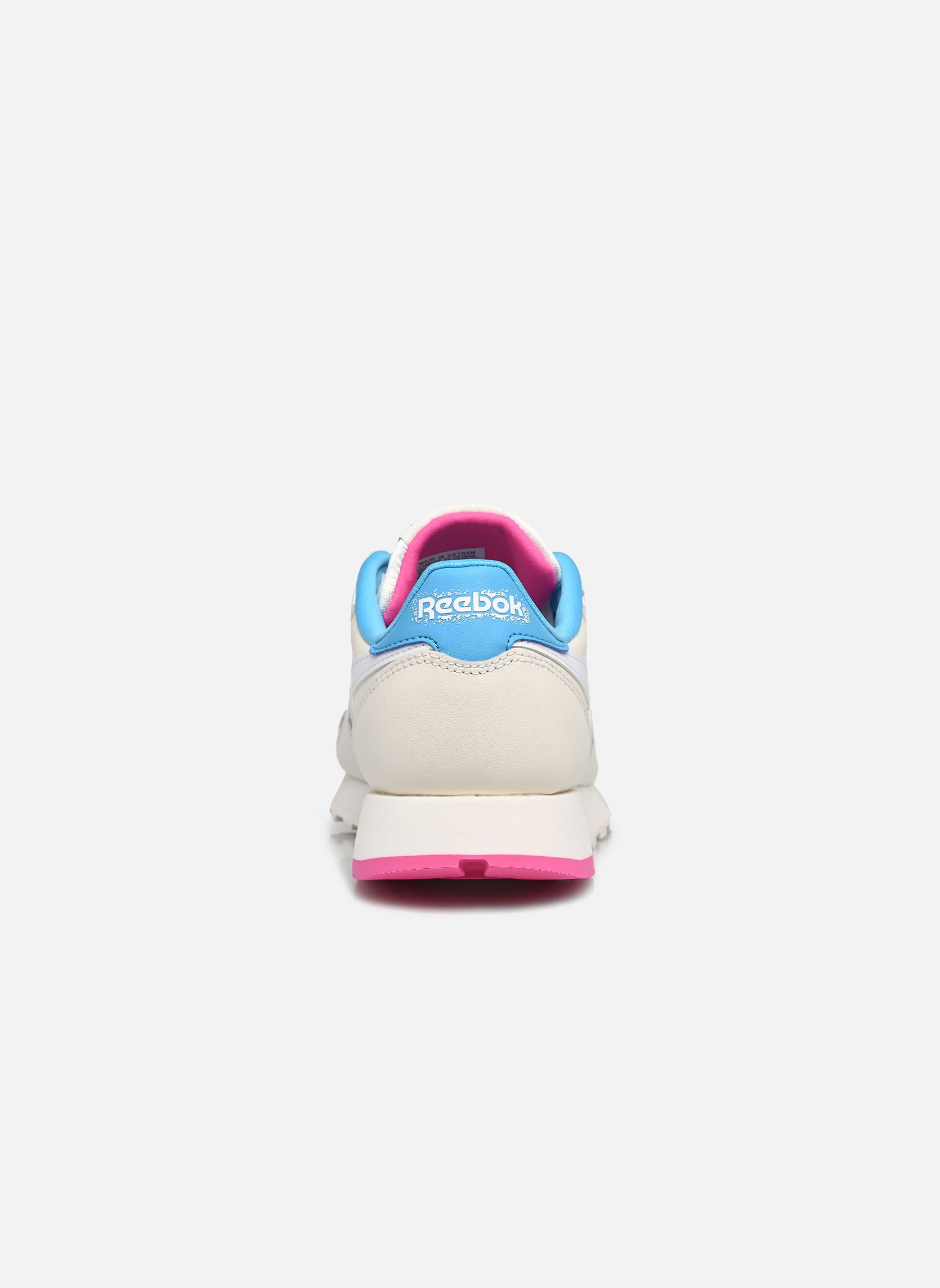 Lage sneakers Classic Leather dames wit Reebok Lage sneakers Classic Leather dames wit CHALK/BOLCYA/LASPIN