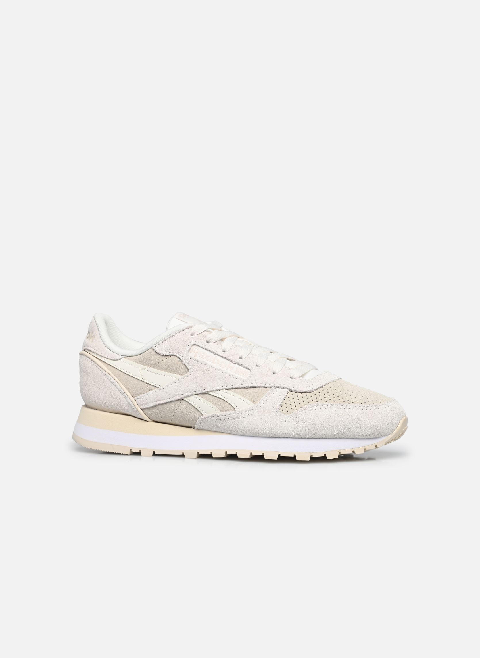 Lage sneakers Classic Leather dames wit Reebok Lage sneakers Classic Leather dames wit CHALK/SAND/WHITE