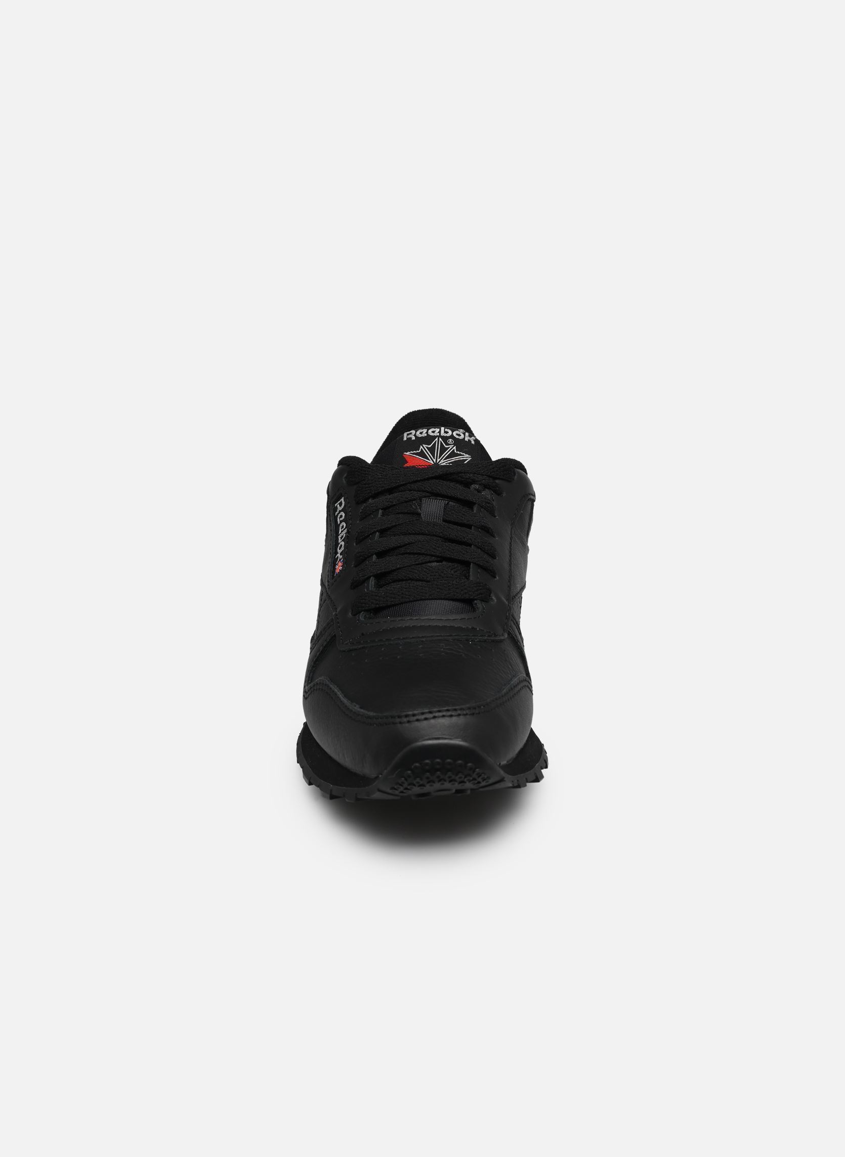 Niedrige Sneaker Classic Leather damen schwarz Reebok Niedrige Sneaker Classic Leather damen schwarz CBLACK/CBLACK/PUGRY5