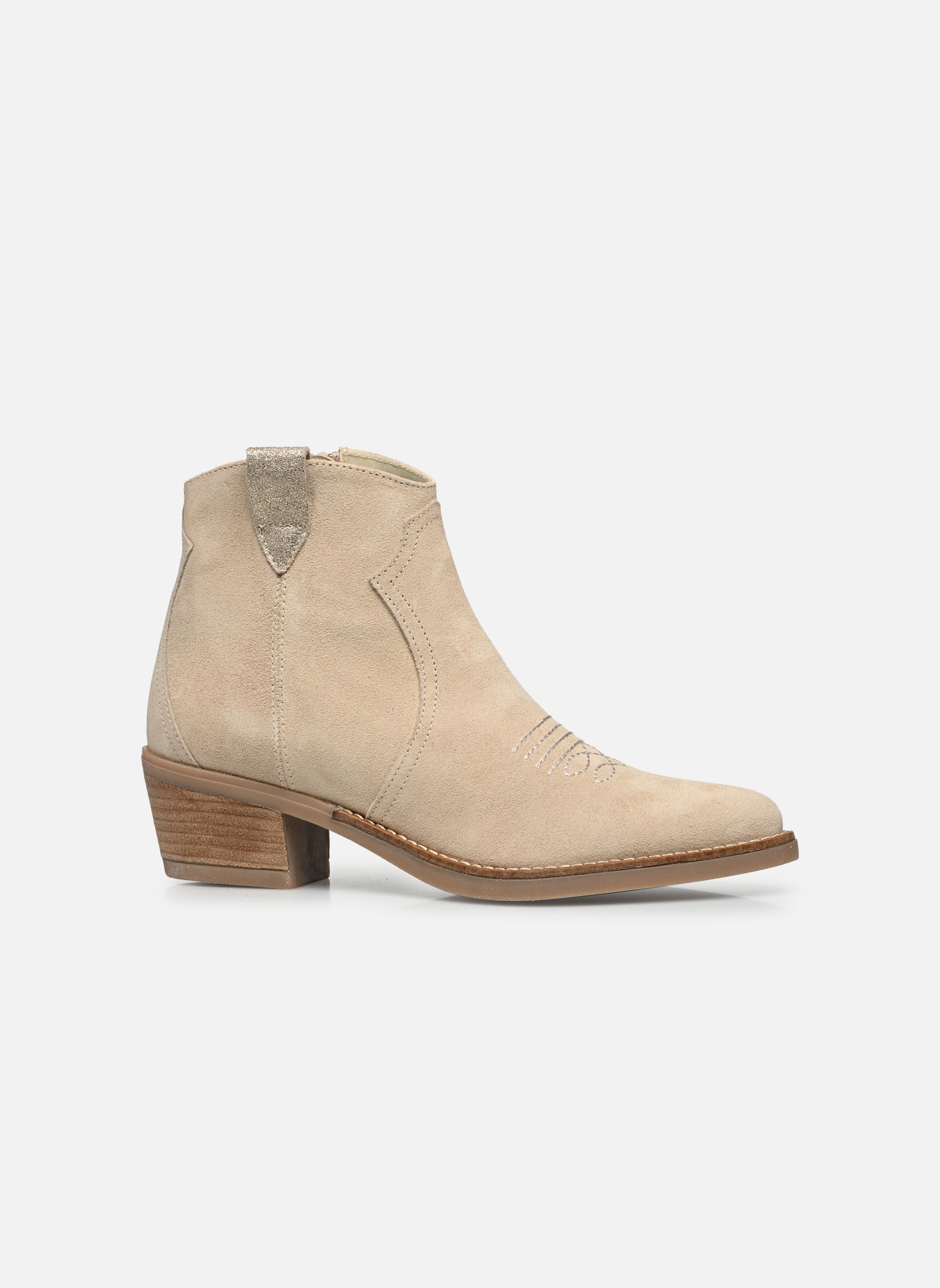 Cowboy-Stiefeletten Ambre damen beige Georgia Rose Cowboy-Stiefeletten Ambre damen beige ECRU