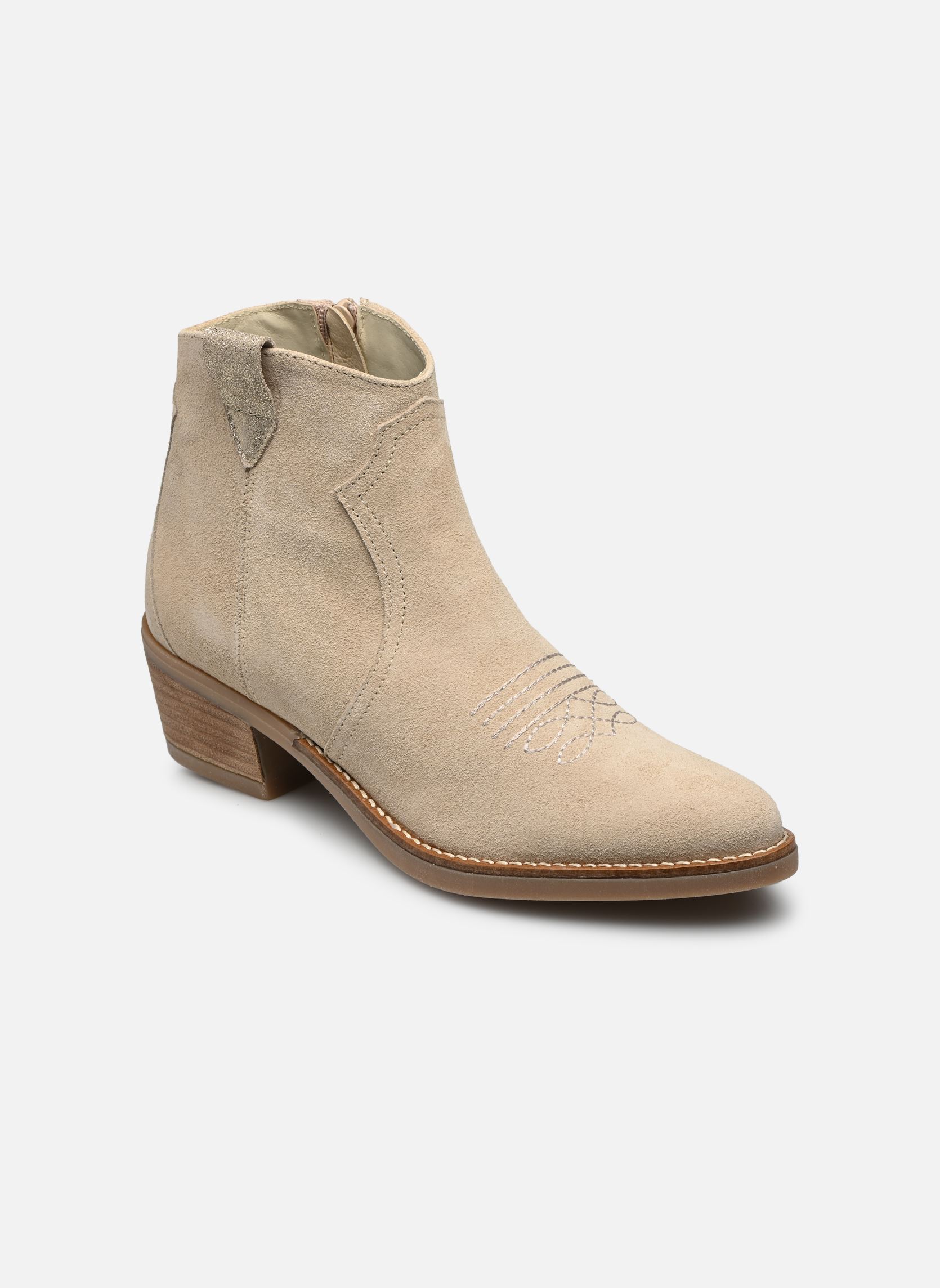 Cowboy-Stiefeletten Ambre damen beige Georgia Rose Cowboy-Stiefeletten Ambre damen beige ECRU