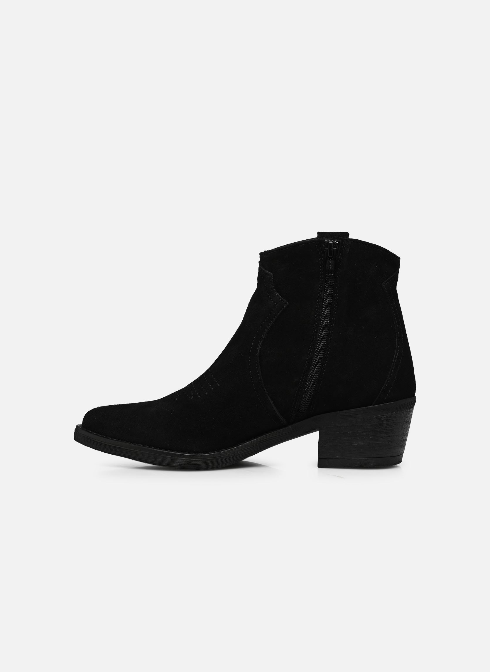 Cowboy-Stiefeletten Ambre damen schwarz Georgia Rose Cowboy-Stiefeletten Ambre damen schwarz Noir