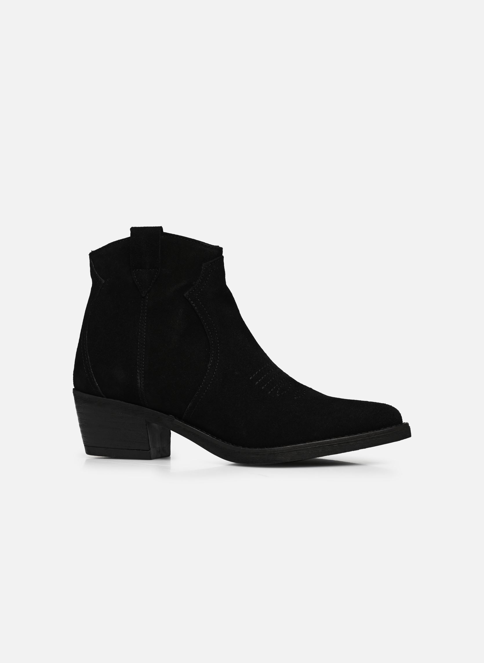 Cowboy-Stiefeletten Ambre damen schwarz Georgia Rose Cowboy-Stiefeletten Ambre damen schwarz Noir