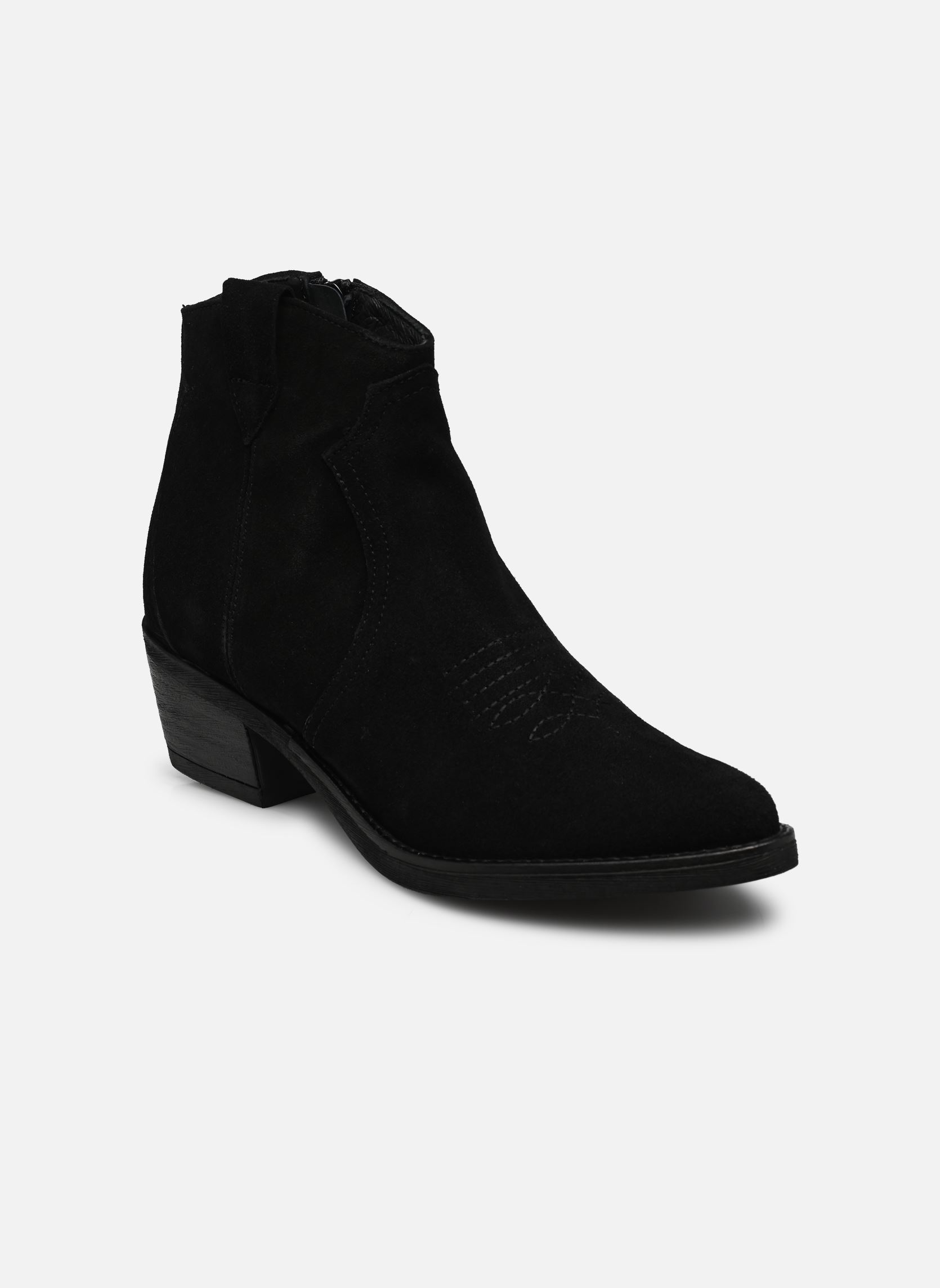 Cowboy-Stiefeletten Ambre damen schwarz Georgia Rose Cowboy-Stiefeletten Ambre damen schwarz Noir