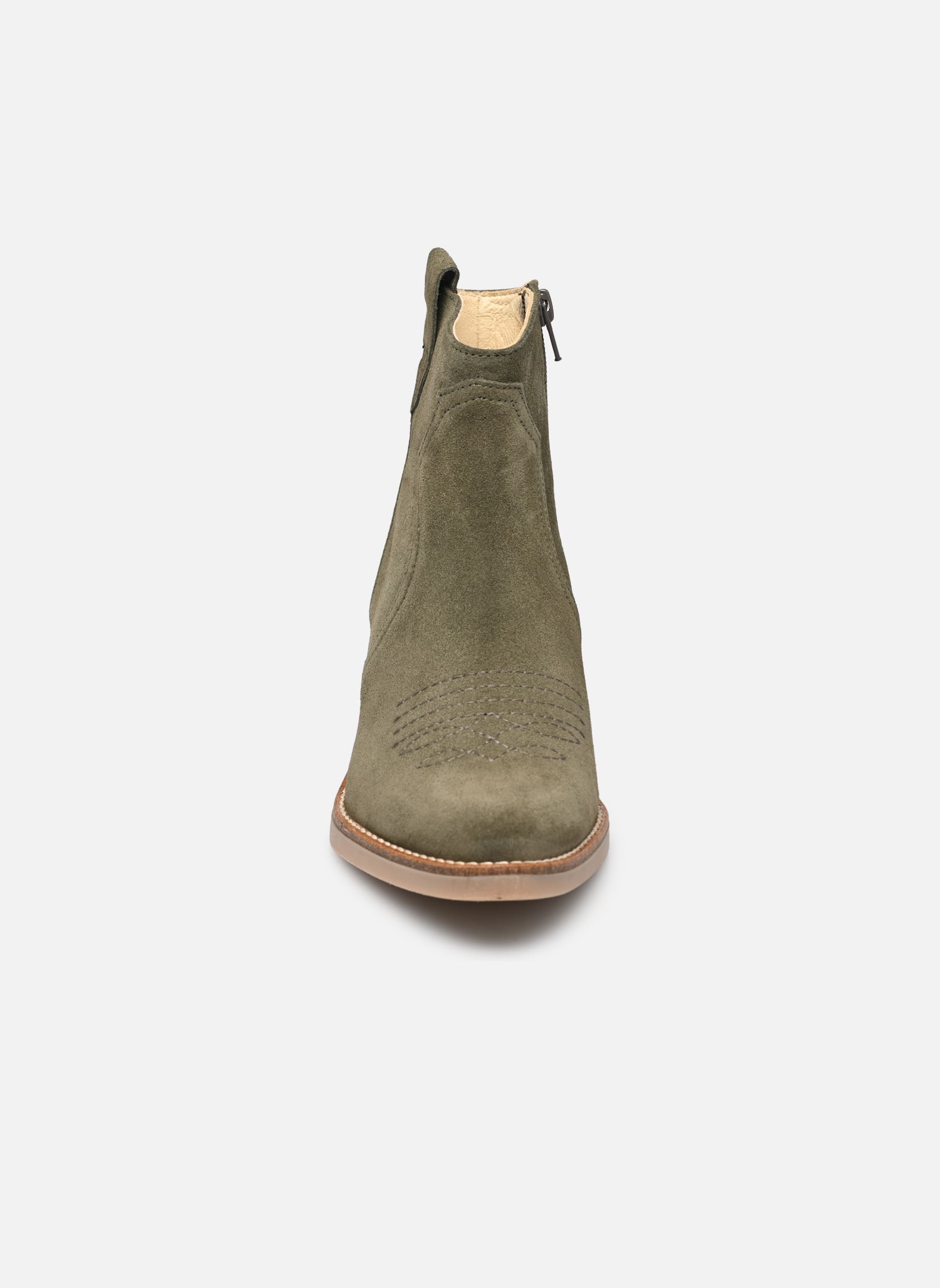 Cowboy-Stiefeletten Ambre damen grün Georgia Rose Cowboy-Stiefeletten Ambre damen grün KAKI