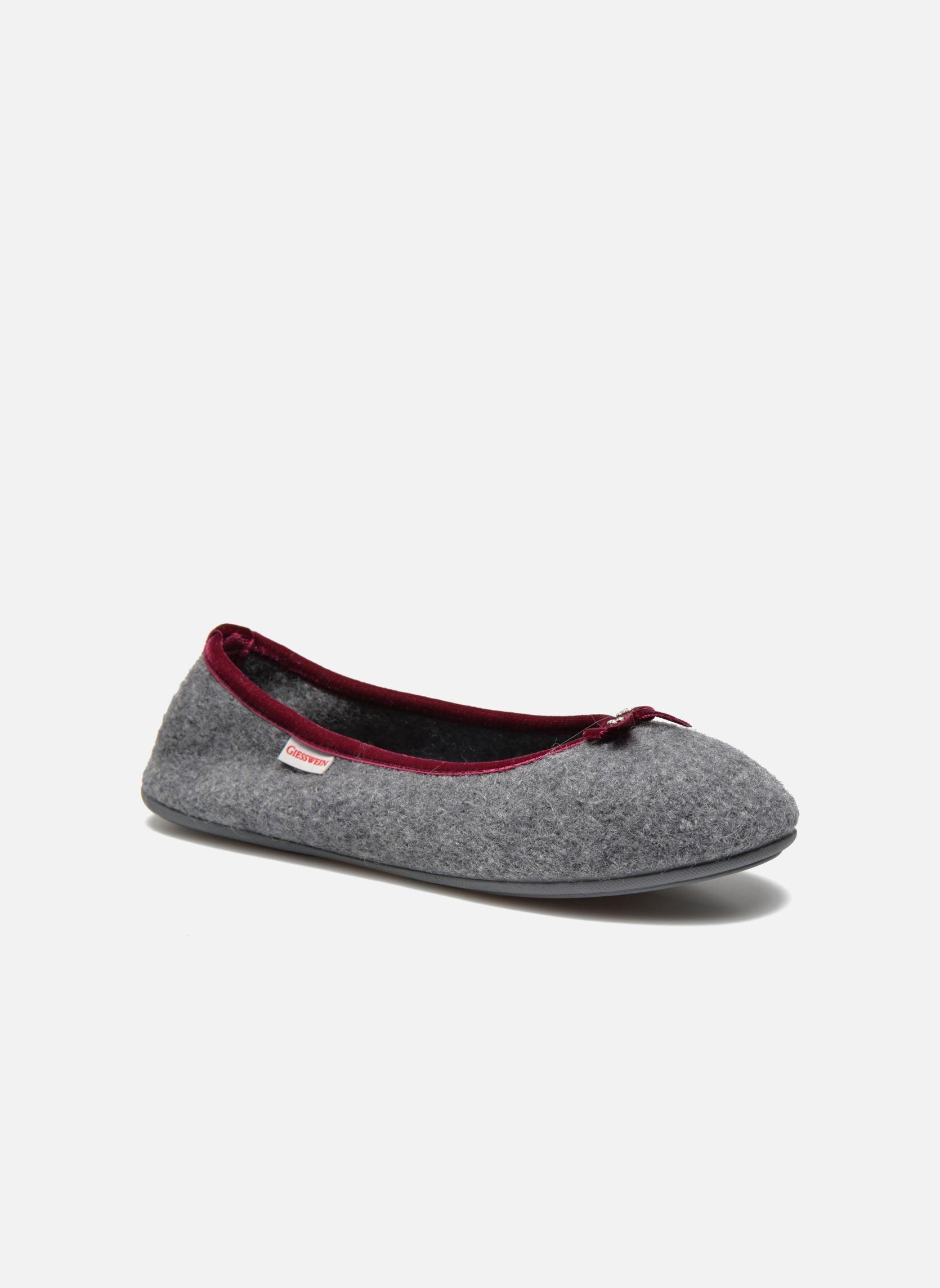 Pantoffels Honehau dames grijs Giesswein Pantoffels Honehau dames grijs SCHIEFER