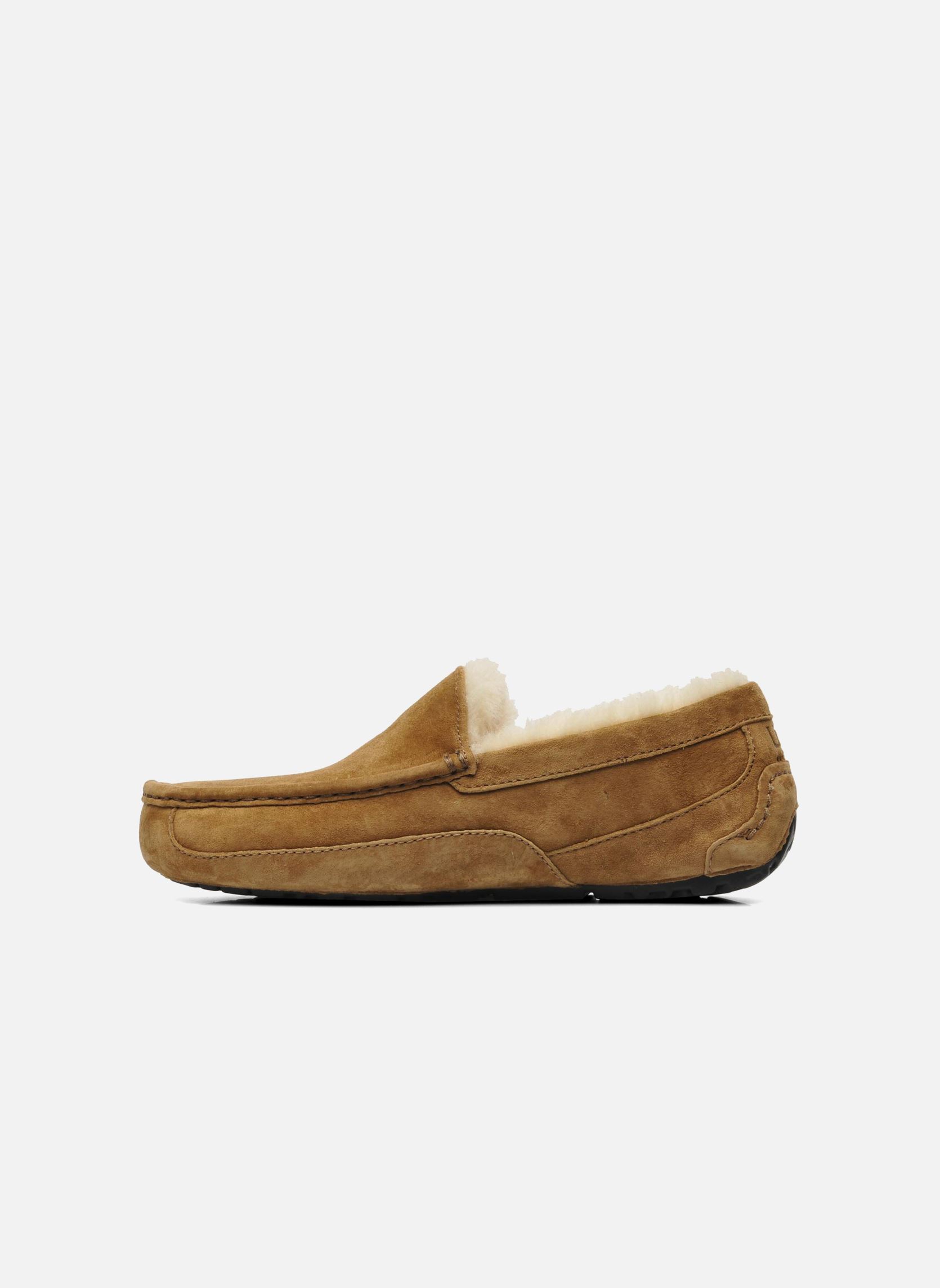Chaussons Ascot homme beige UGG Chaussons Ascot homme beige CHESTNUT
