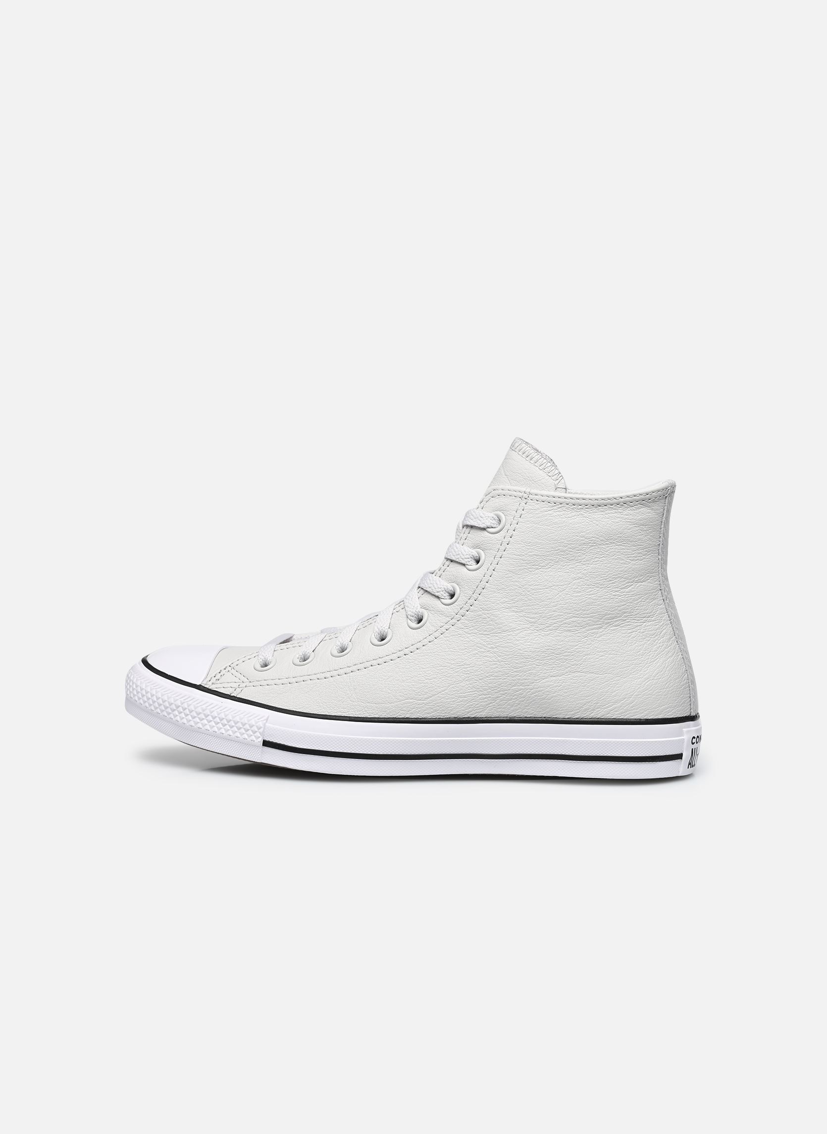 Baskets montantes Chuck Taylor All Star Mono Leather Hi M homme gris Converse Baskets montantes Chuck Taylor All Star Mono Leather Hi M homme gris BARELY GREY/BARELY GREY