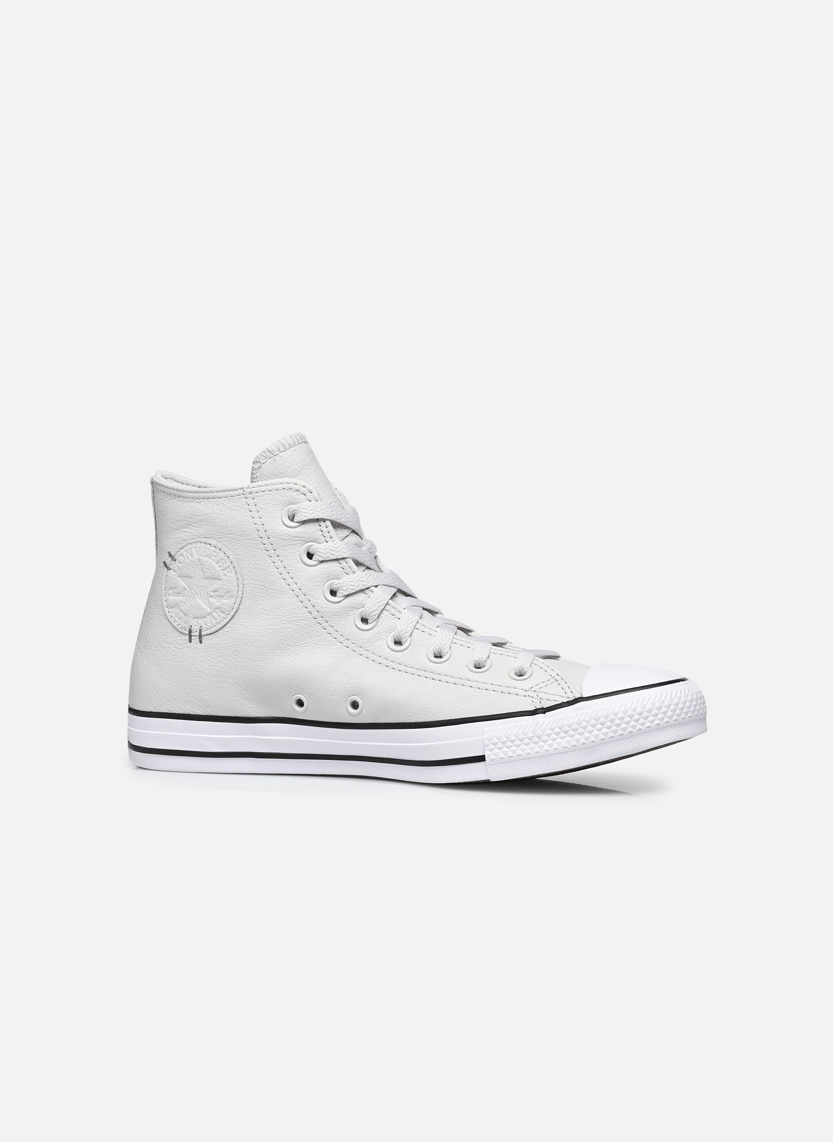 Baskets montantes Chuck Taylor All Star Mono Leather Hi M homme gris Converse Baskets montantes Chuck Taylor All Star Mono Leather Hi M homme gris BARELY GREY/BARELY GREY