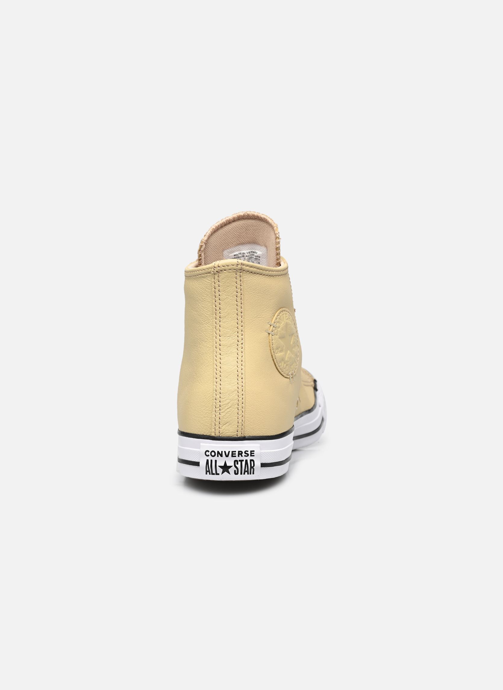 Baskets montantes Chuck Taylor All Star Mono Leather Hi M homme jaune Converse Baskets montantes Chuck Taylor All Star Mono Leather Hi M homme jaune LAST STRAW/LAST STRAW/TINY SUN