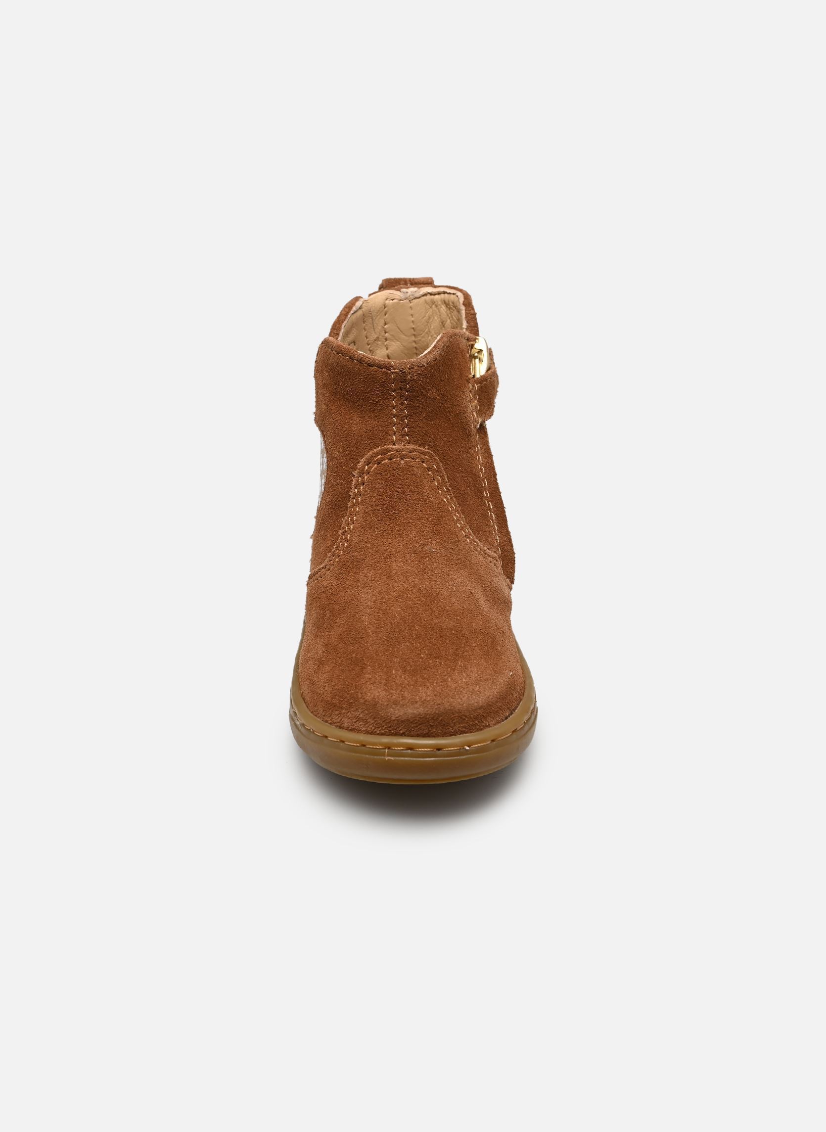 Stiefeletten / Ankle Boots Bouba Apple mädchen braun Shoo Pom Stiefeletten / Ankle Boots Bouba Apple mädchen braun CAMEL-PRINTED