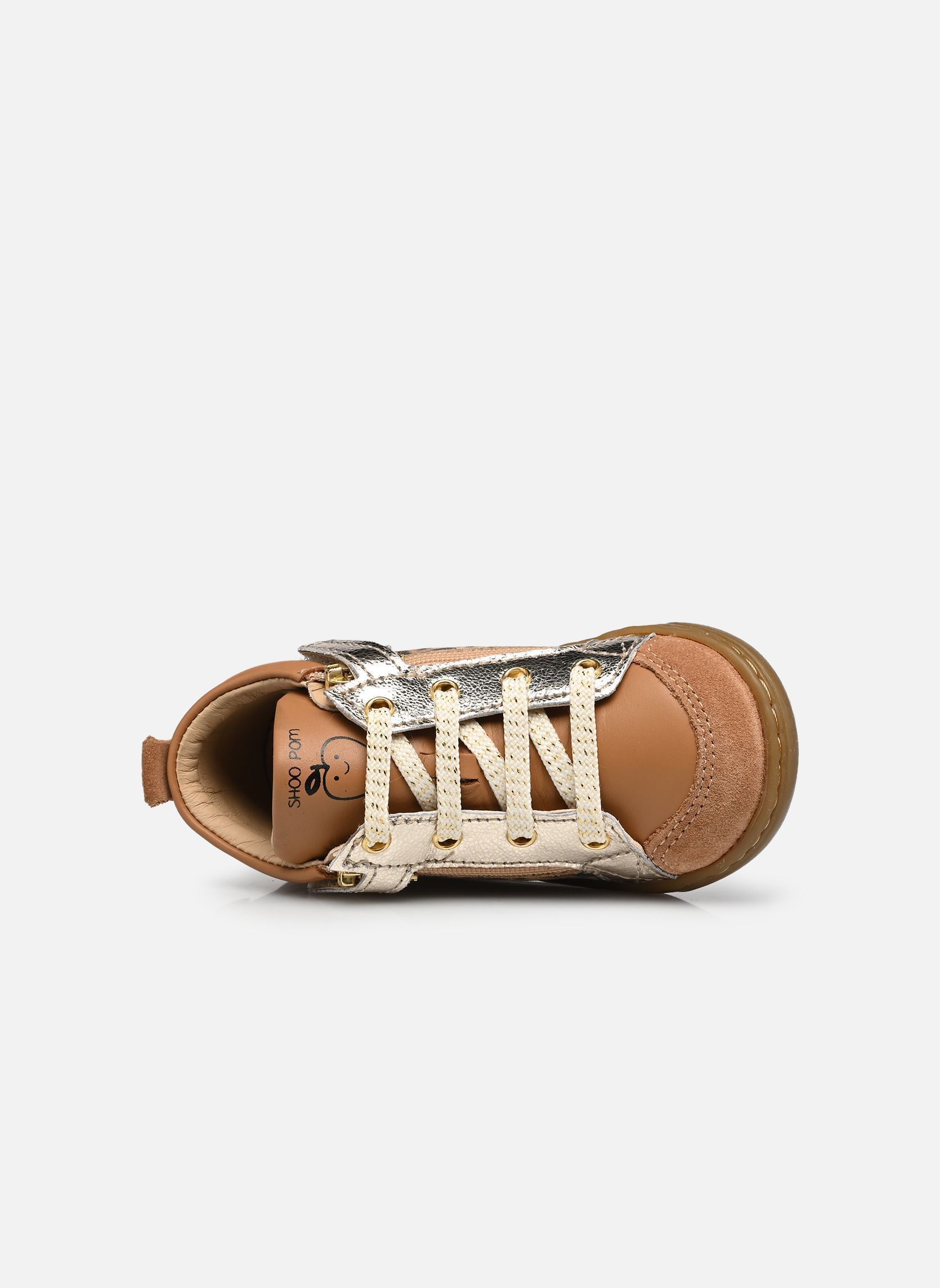 Chaussures premiers pas Bouba Bi Zip fille marron Shoo Pom Chaussures premiers pas Bouba Bi Zip fille marron TERRA-LIGHTPLATINE