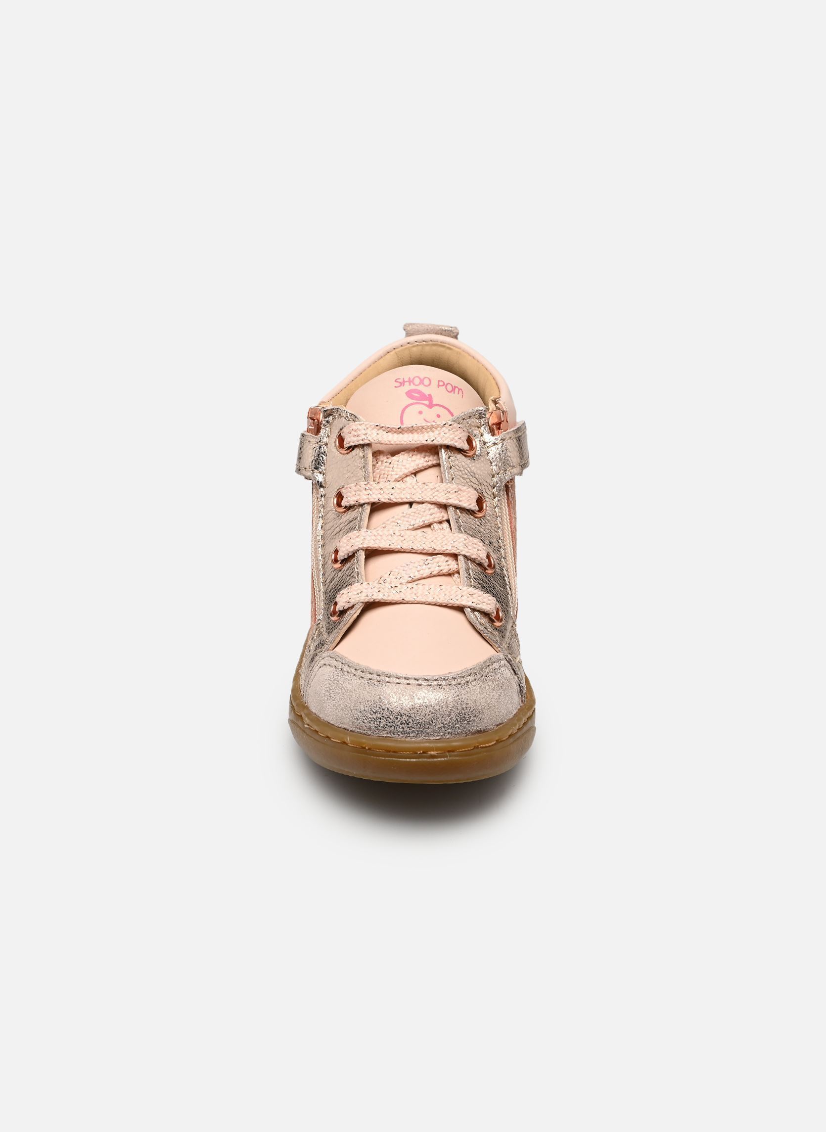 Schuhe für die ersten Schritte Bouba Bi Zip mädchen rosa Shoo Pom Schuhe für die ersten Schritte Bouba Bi Zip mädchen rosa SAND-PYRITE