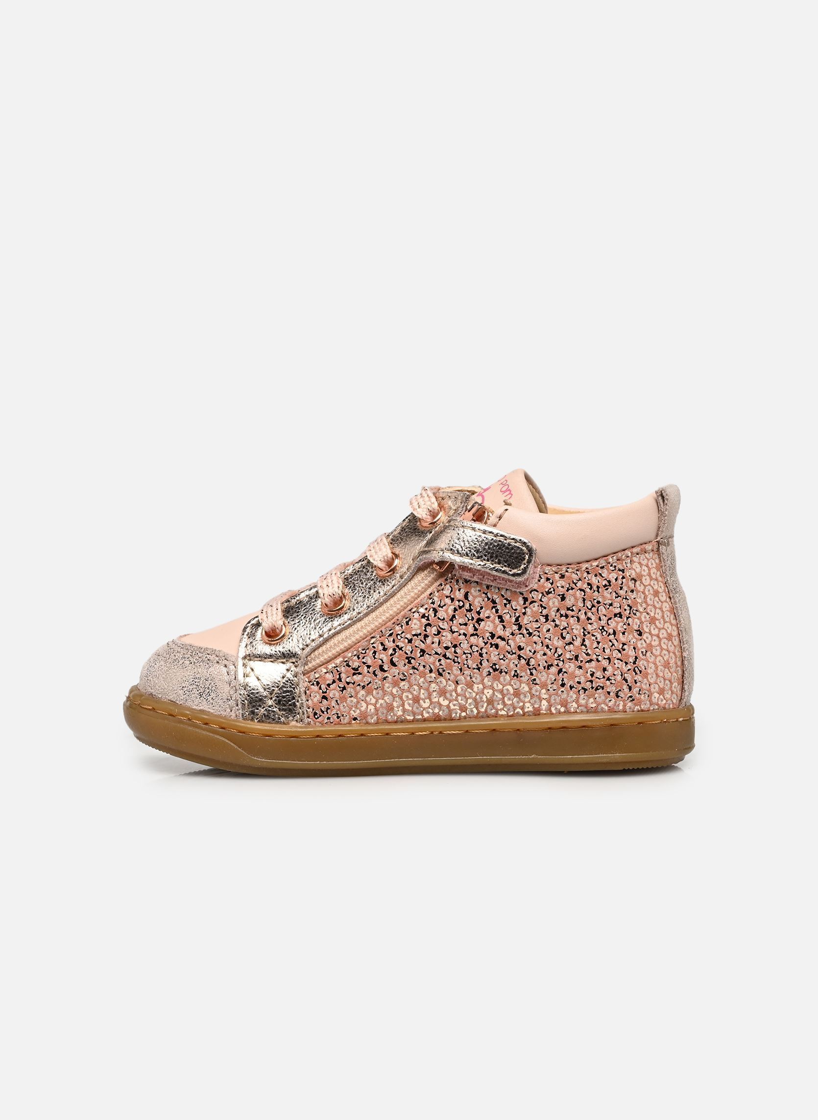 Schuhe für die ersten Schritte Bouba Bi Zip mädchen rosa Shoo Pom Schuhe für die ersten Schritte Bouba Bi Zip mädchen rosa SAND-PYRITE