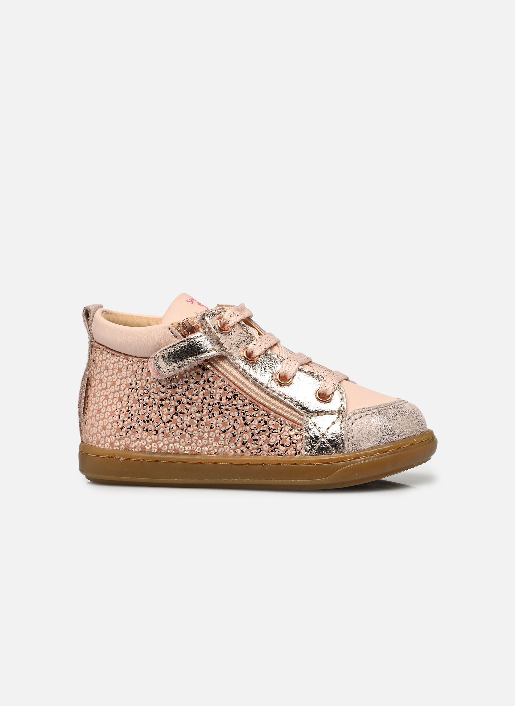 Schuhe für die ersten Schritte Bouba Bi Zip mädchen rosa Shoo Pom Schuhe für die ersten Schritte Bouba Bi Zip mädchen rosa SAND-PYRITE