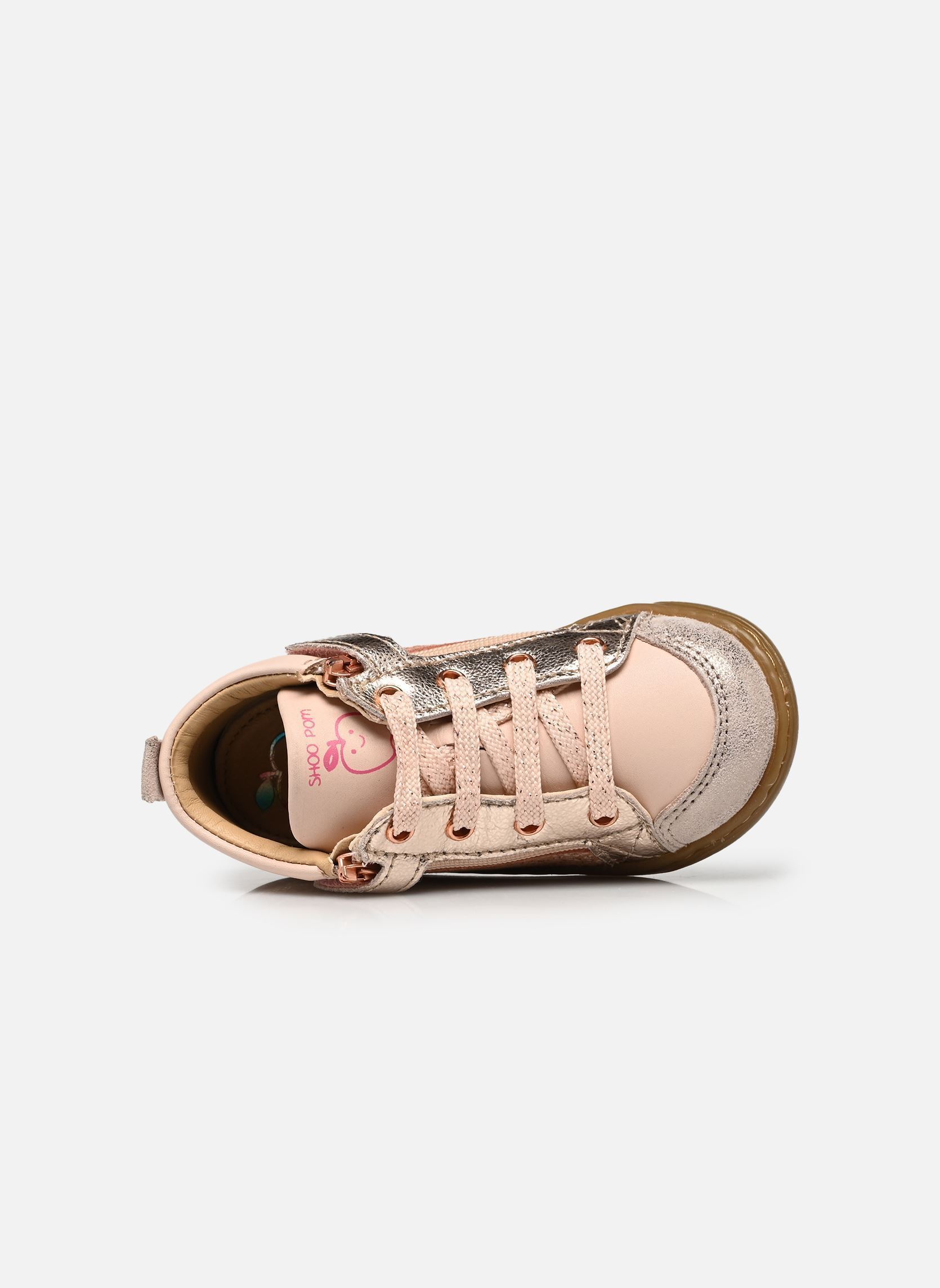 Schuhe für die ersten Schritte Bouba Bi Zip mädchen rosa Shoo Pom Schuhe für die ersten Schritte Bouba Bi Zip mädchen rosa SAND-PYRITE