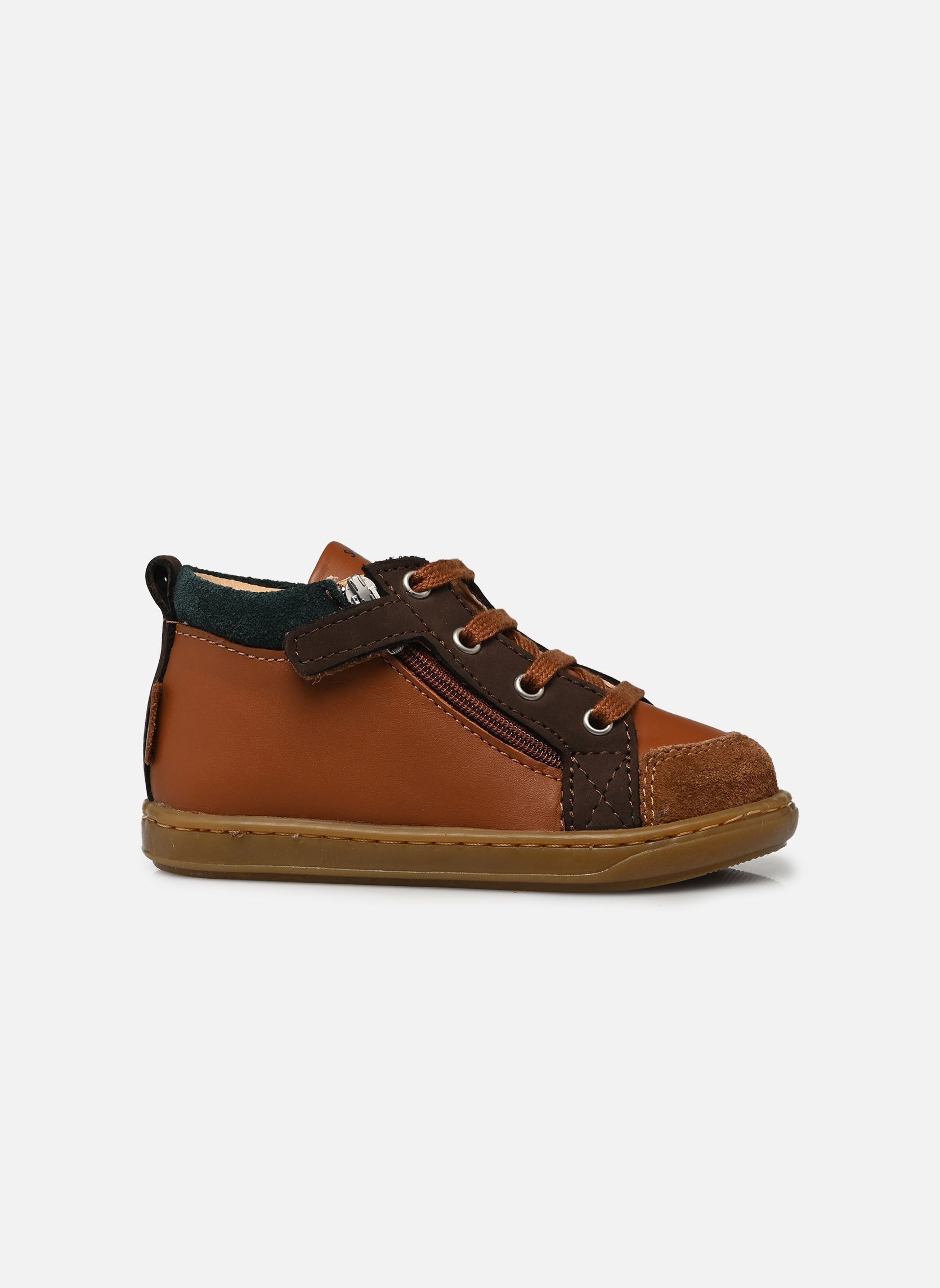 Schuhe für die ersten Schritte Bouba Bi Zip jungen braun Shoo Pom Schuhe für die ersten Schritte Bouba Bi Zip jungen braun CAMEL