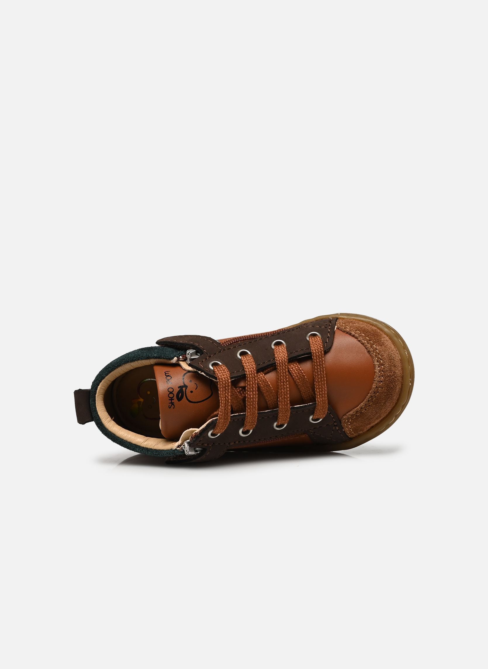 Schuhe für die ersten Schritte Bouba Bi Zip jungen braun Shoo Pom Schuhe für die ersten Schritte Bouba Bi Zip jungen braun CAMEL