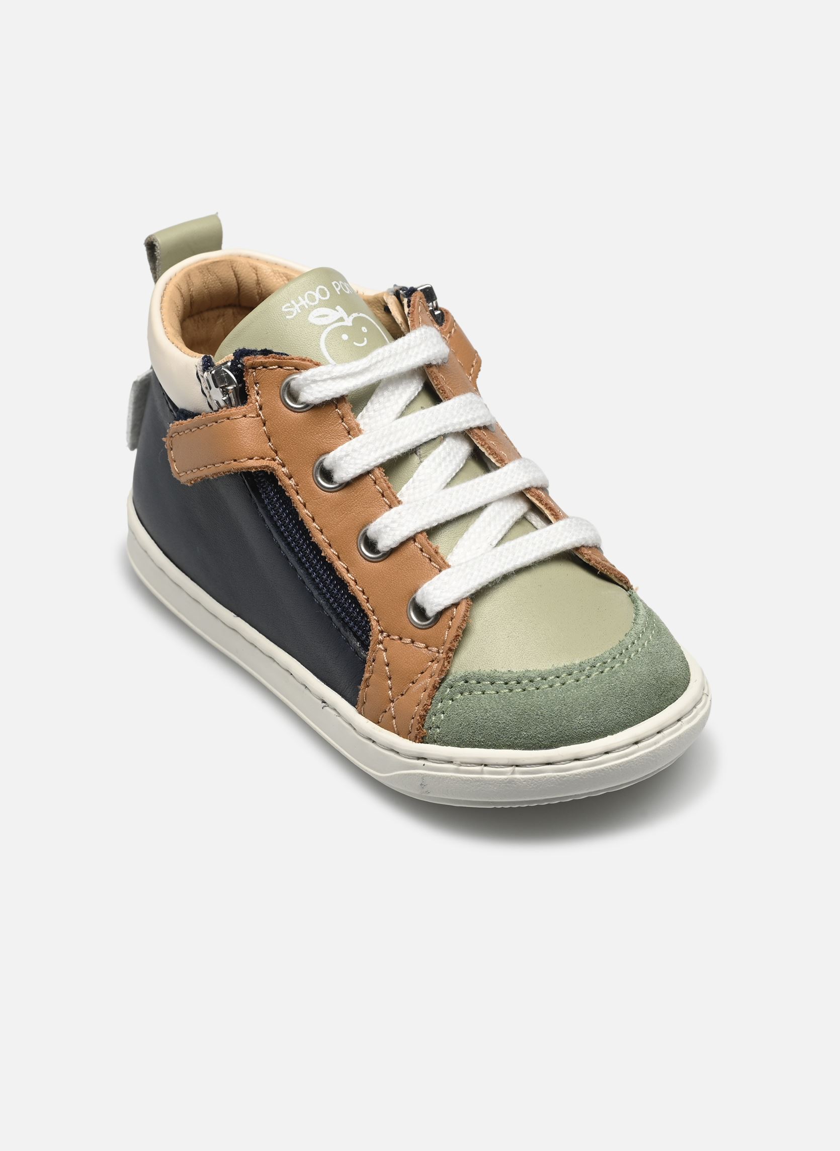 Shoo Pom Bottines Bottillons Bouba Bi Zip garçon multicolore