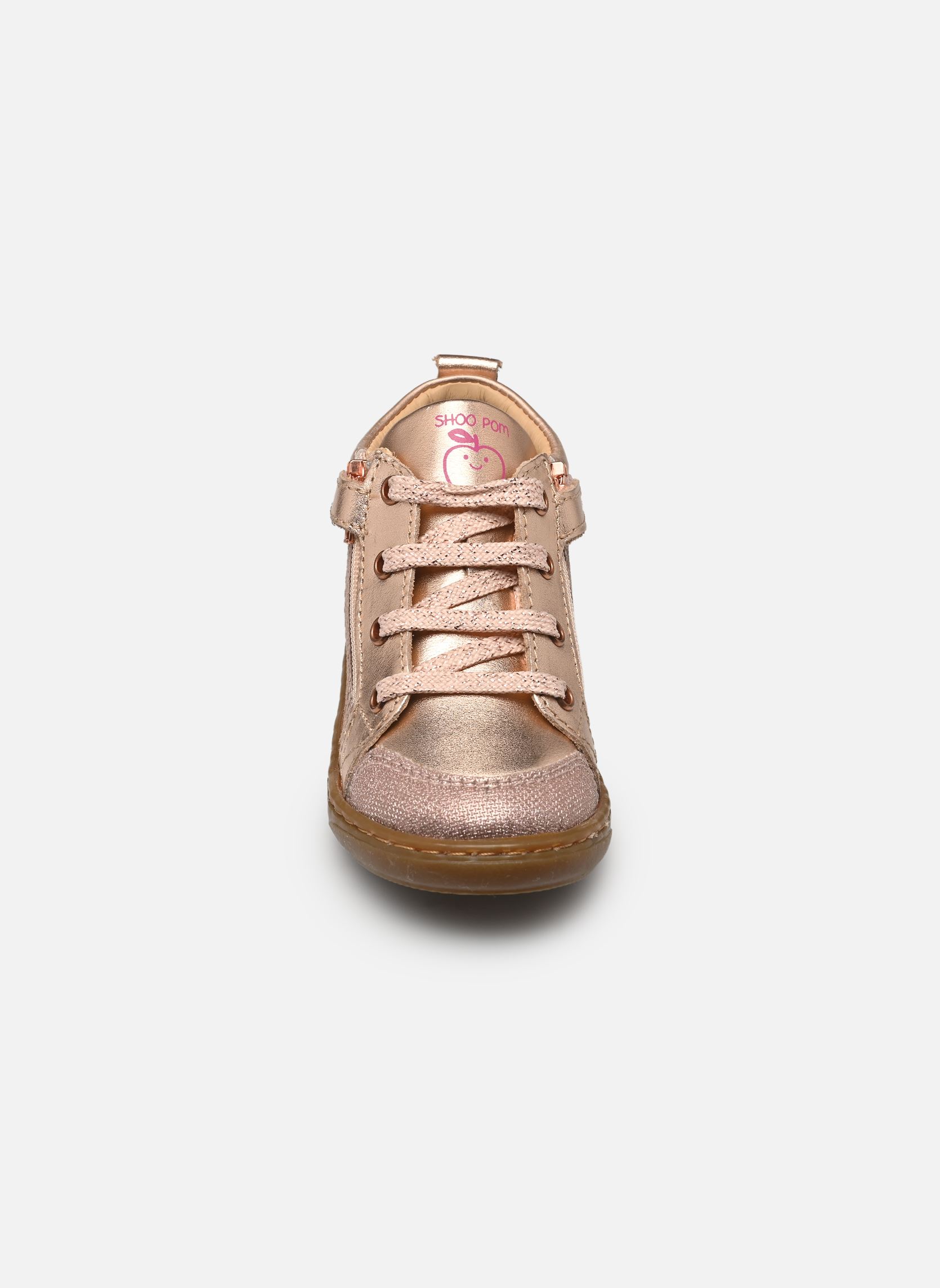 Babyschoenen Bouba Bi Zip meisjes roze Shoo Pom Babyschoenen Bouba Bi Zip meisjes roze SAND-COPPER