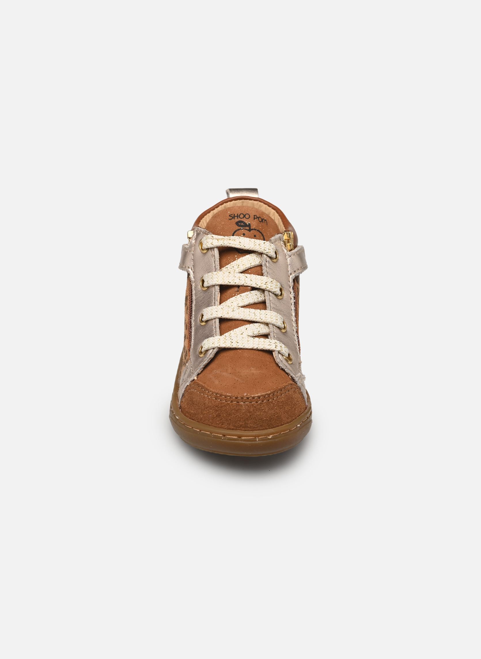 Chaussures premiers pas Bouba Bi Zip fille marron Shoo Pom Chaussures premiers pas Bouba Bi Zip fille marron CAMEL 2