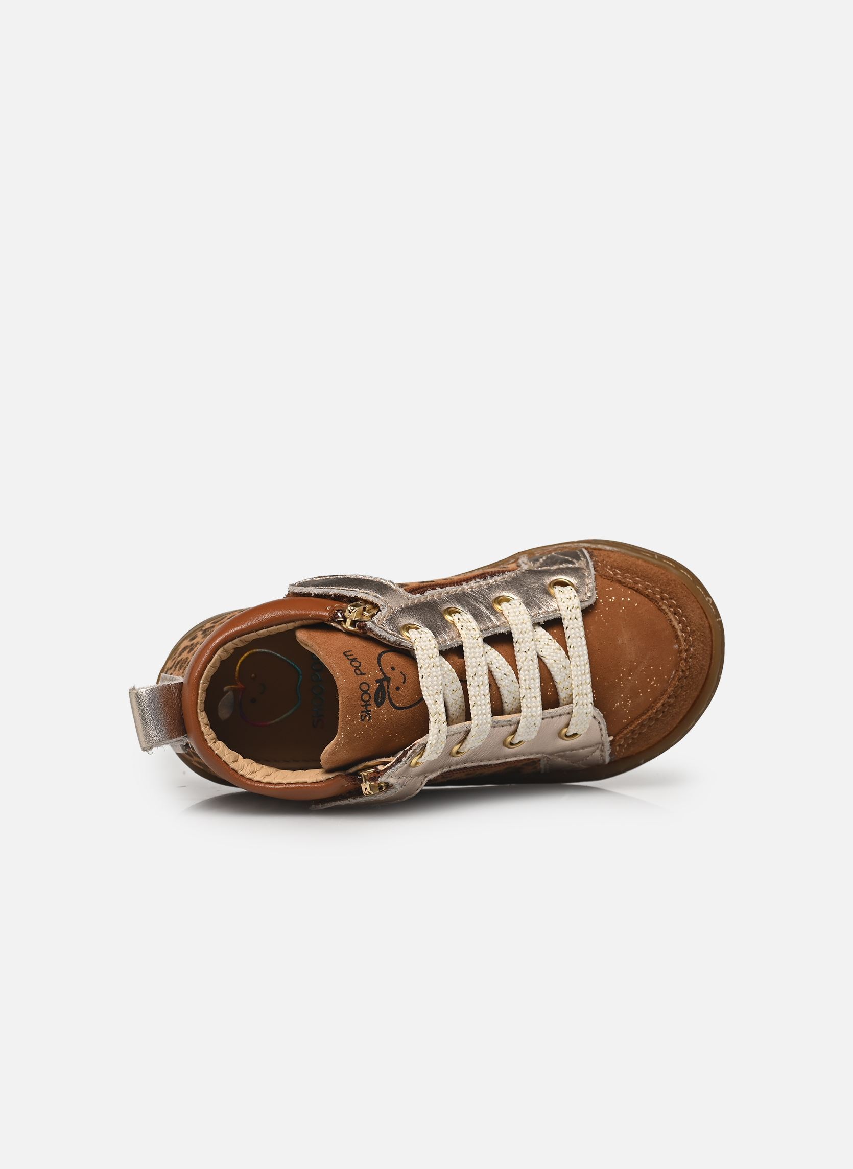 Chaussures premiers pas Bouba Bi Zip fille marron Shoo Pom Chaussures premiers pas Bouba Bi Zip fille marron CAMEL 2