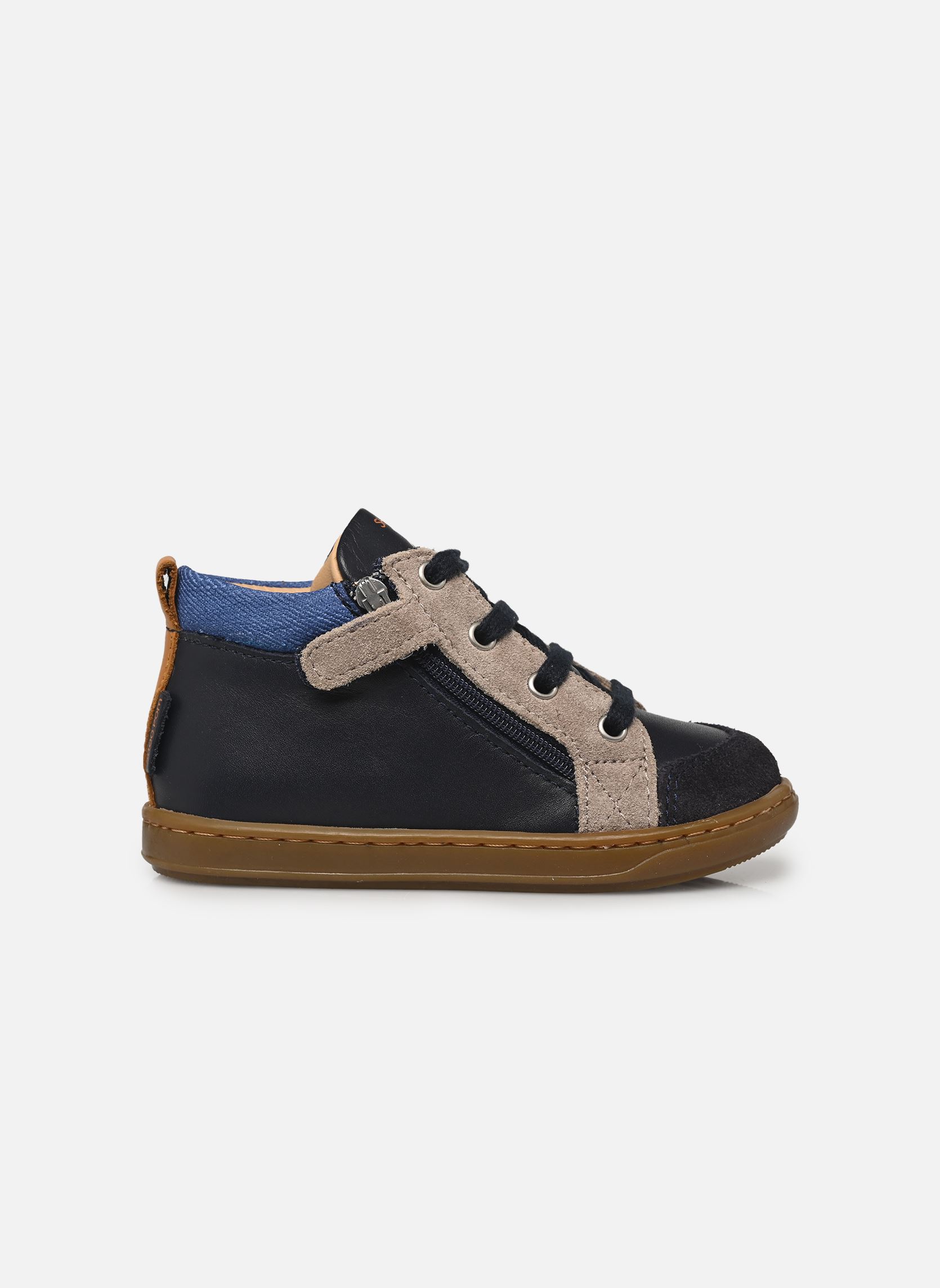 Babyschoenen Bouba Bi Zip jongens blauw Shoo Pom Babyschoenen Bouba Bi Zip jongens blauw NAVY 2
