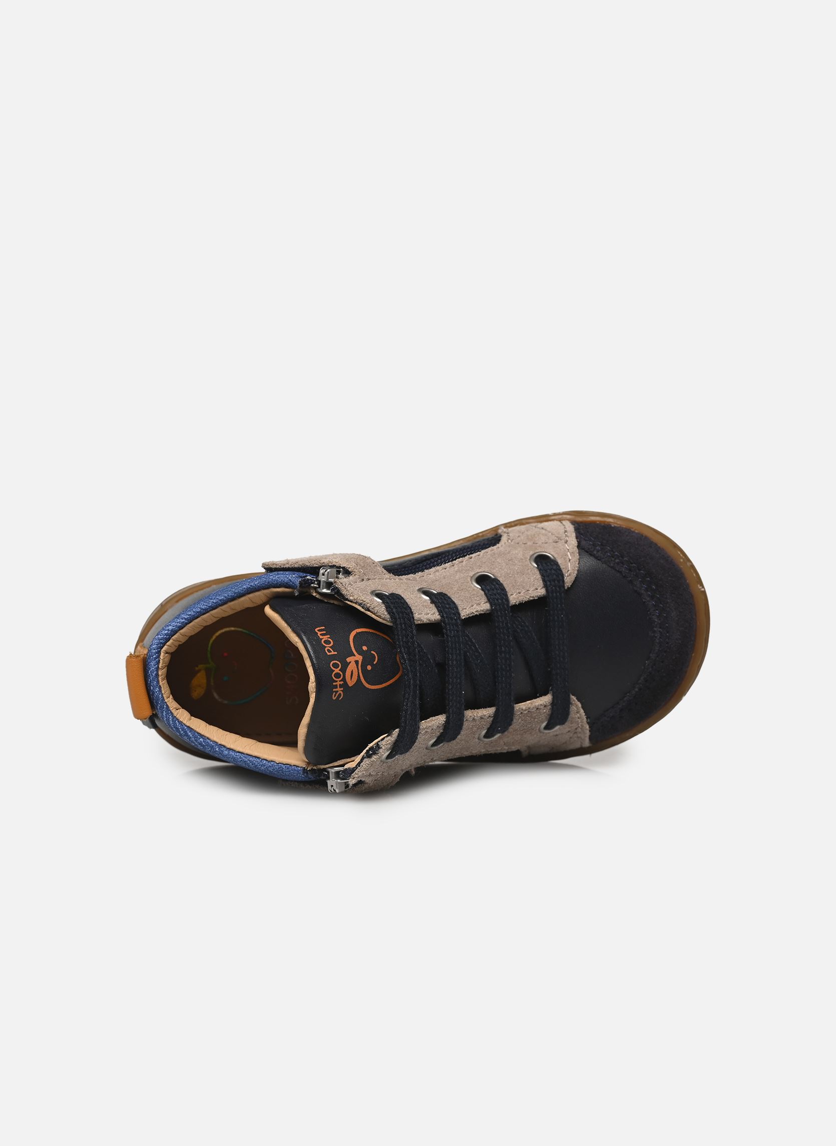 Babyschoenen Bouba Bi Zip jongens blauw Shoo Pom Babyschoenen Bouba Bi Zip jongens blauw NAVY 2