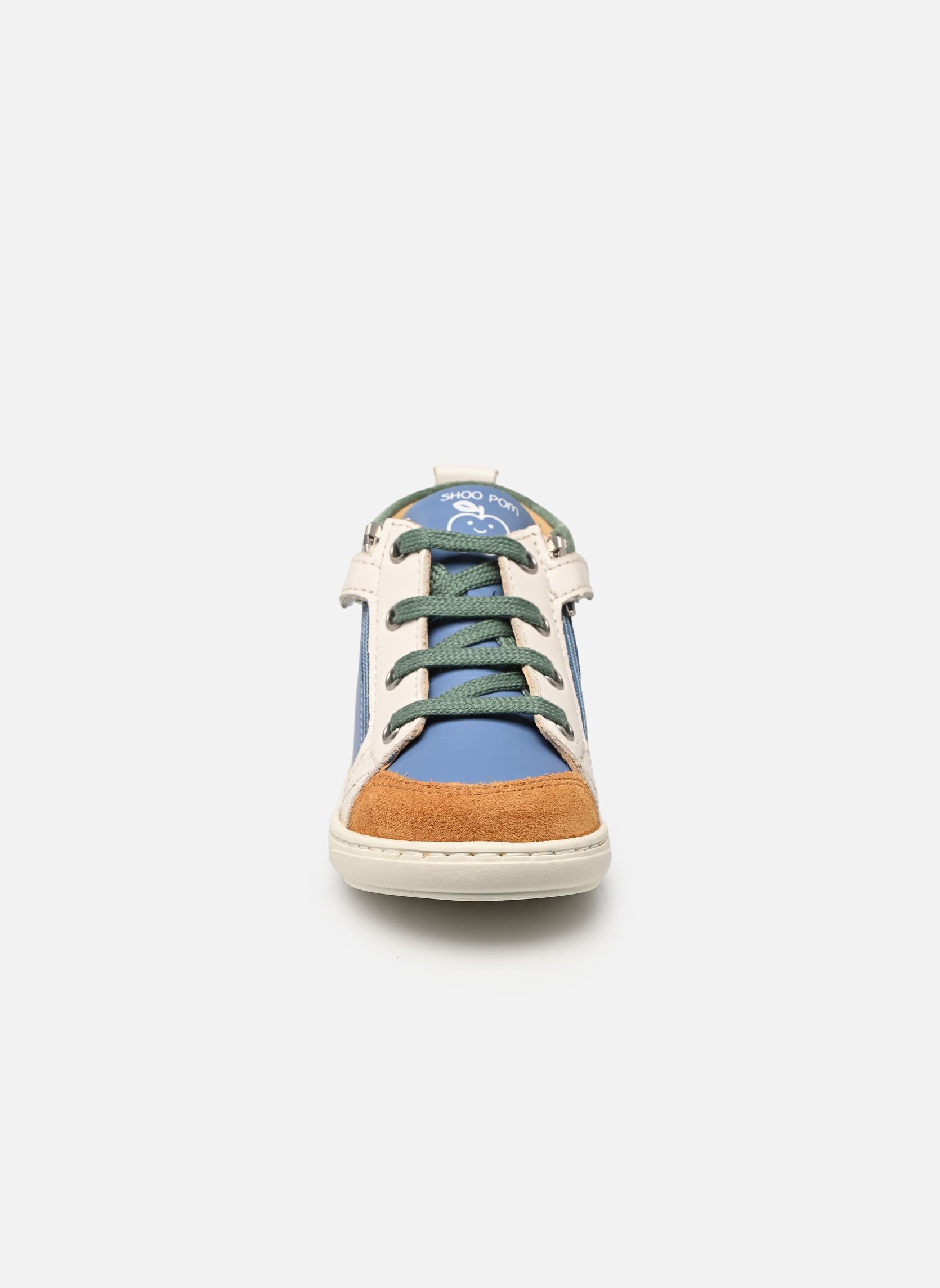 Chaussures premiers pas Bouba Bi Zip garçon bleu Shoo Pom Chaussures premiers pas Bouba Bi Zip garçon bleu JEANS-CAMEL