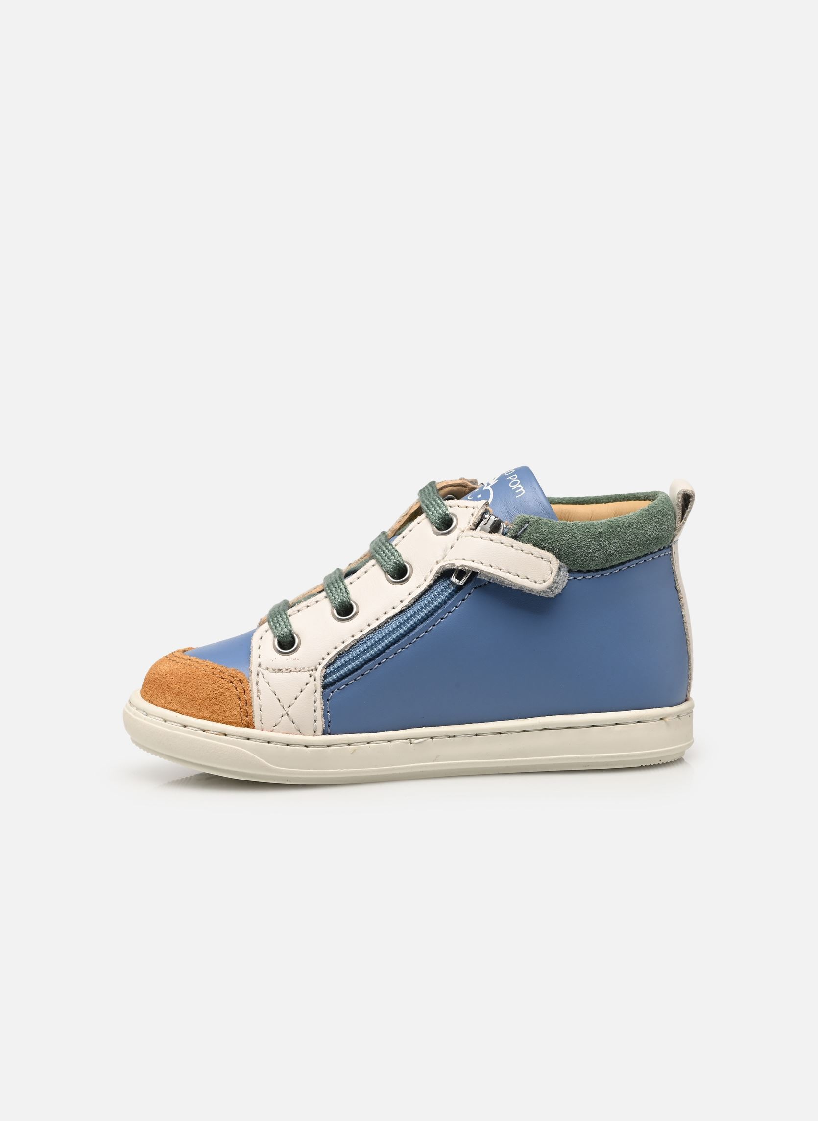 Chaussures premiers pas Bouba Bi Zip garçon bleu Shoo Pom Chaussures premiers pas Bouba Bi Zip garçon bleu JEANS-CAMEL