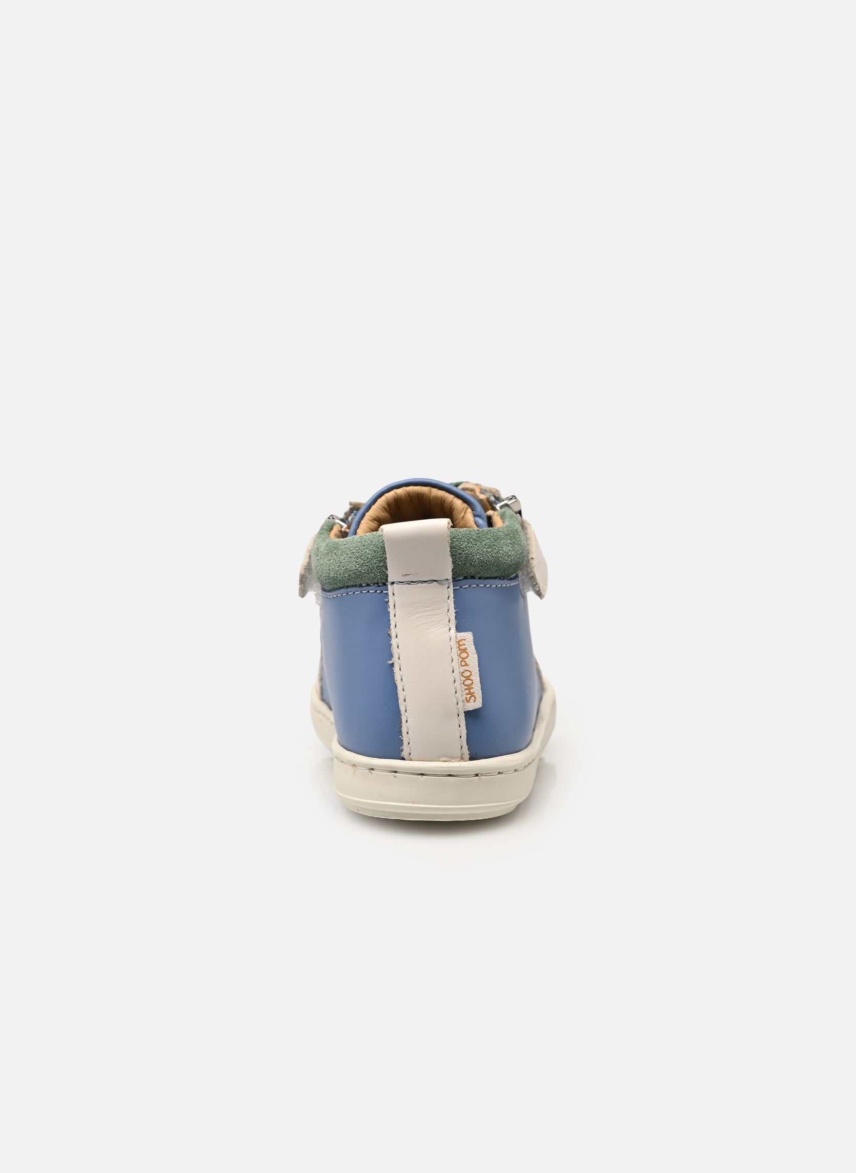 Chaussures premiers pas Bouba Bi Zip garçon bleu Shoo Pom Chaussures premiers pas Bouba Bi Zip garçon bleu JEANS-CAMEL