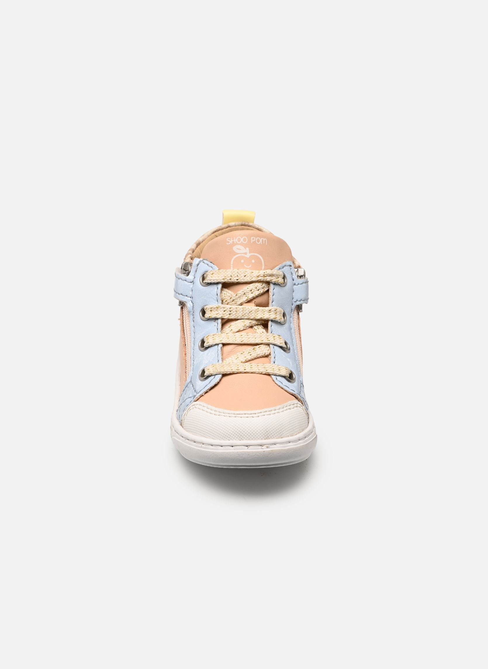 Schuhe für die ersten Schritte Bouba Bi Zip mädchen rosa Shoo Pom Schuhe für die ersten Schritte Bouba Bi Zip mädchen rosa PINK-BLUE