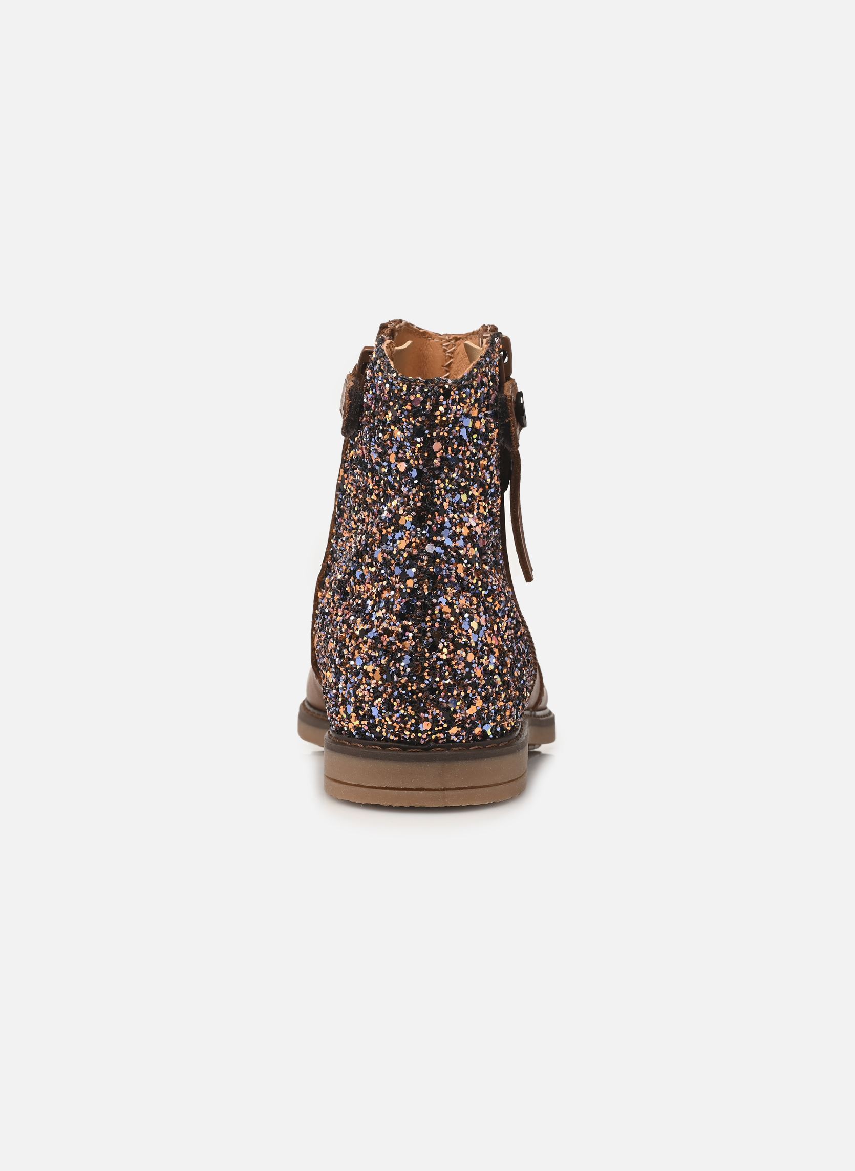 Enkellaarsjes Kenza meisjes bruin Babybotte Enkellaarsjes Kenza meisjes bruin COGNAC 2