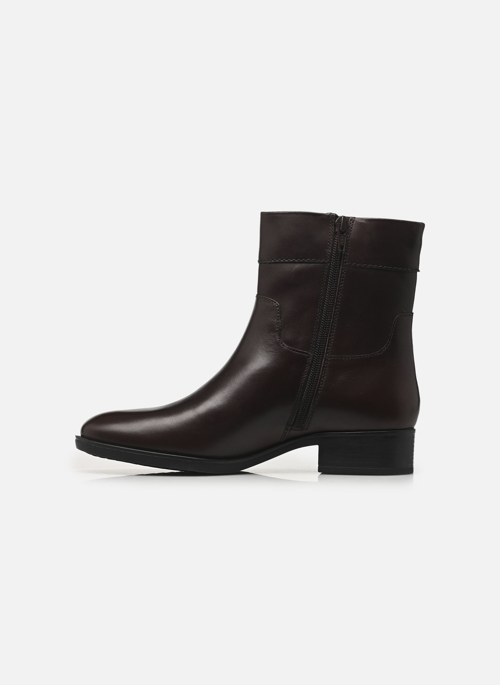 Niedrige Ankle Boots D FELICITY A damen braun Geox Niedrige Ankle Boots D FELICITY A damen braun Brun Foncé