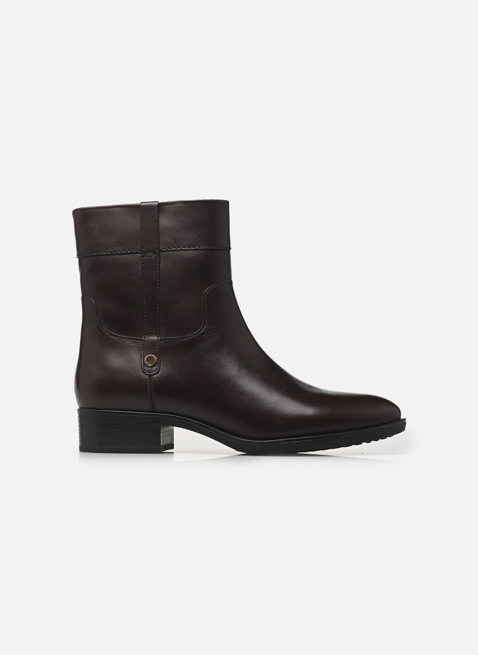 Niedrige Ankle Boots D FELICITY A damen braun Geox Niedrige Ankle Boots D FELICITY A damen braun Brun Foncé