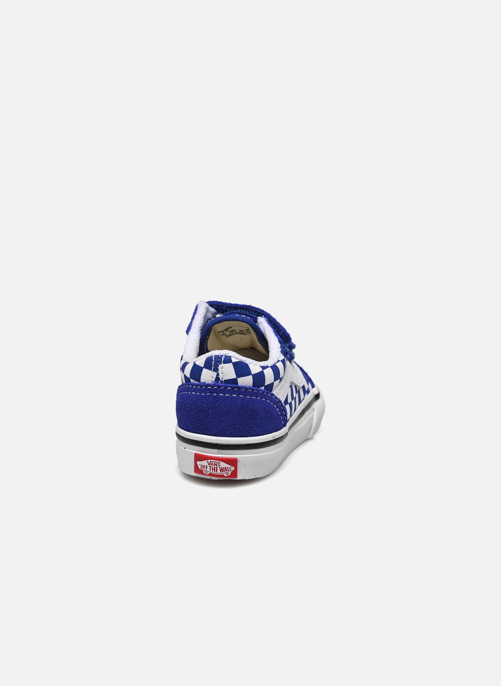 Baskets basses Old Skool V BB garçon bleu Vans Baskets basses Old Skool V BB garçon bleu COLOR THEORY CHECKERBOARD SURF