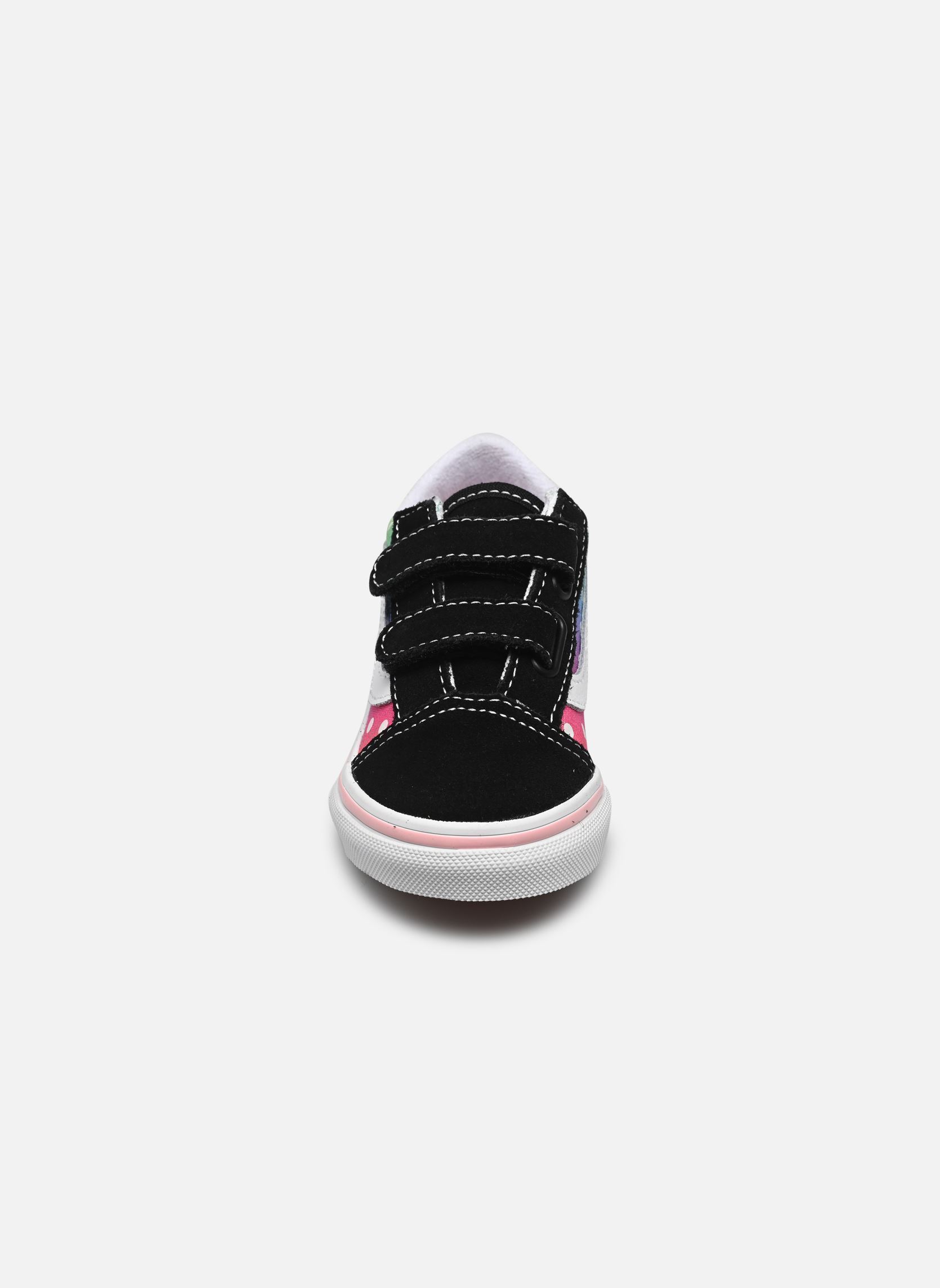 Baskets basses Old Skool V BB fille multicolore Vans Baskets basses Old Skool V BB fille multicolore GLOW RAINBOW BLACK/MULTI