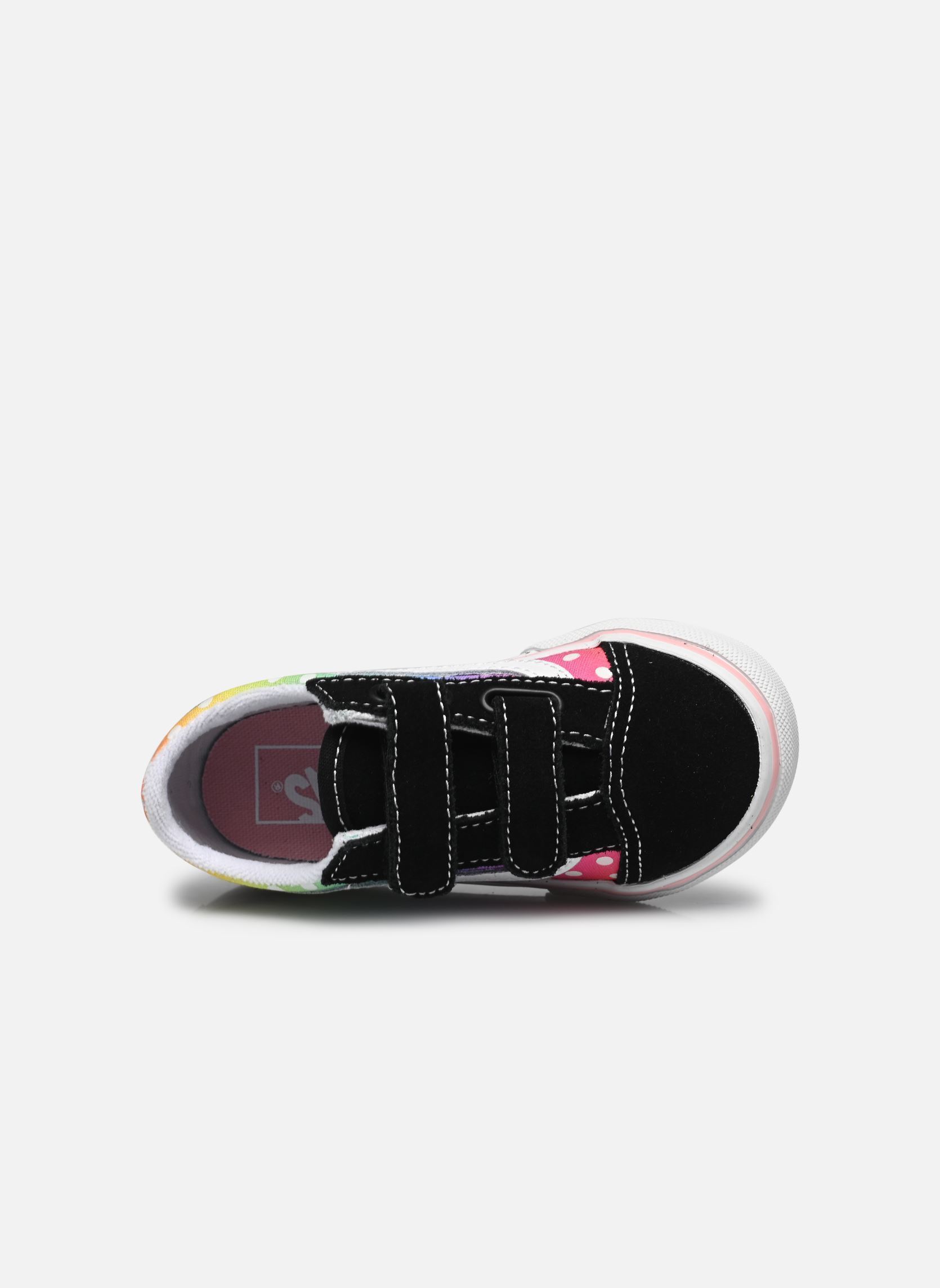 Baskets basses Old Skool V BB fille multicolore Vans Baskets basses Old Skool V BB fille multicolore GLOW RAINBOW BLACK/MULTI