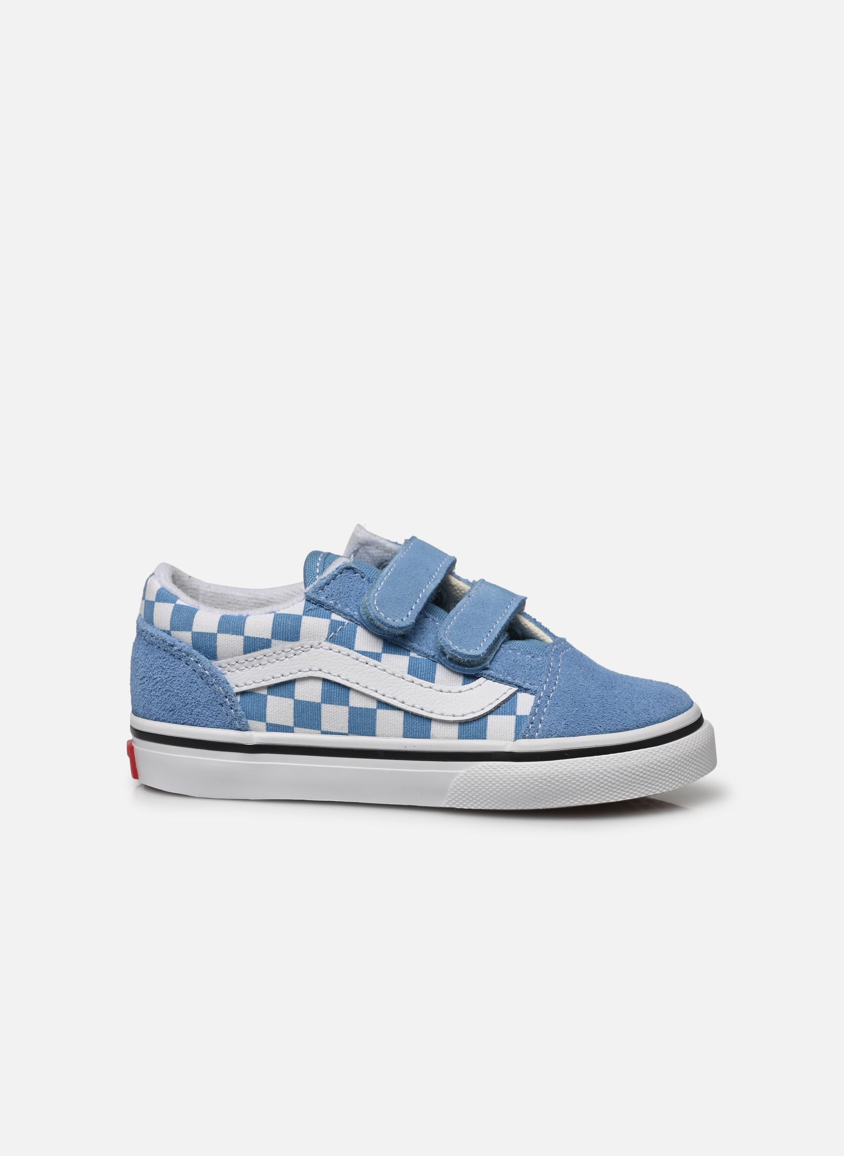 Baskets basses Old Skool V BB bleu Vans Baskets basses Old Skool V BB bleu COLOR THEORY CHECKERBOARD HERI