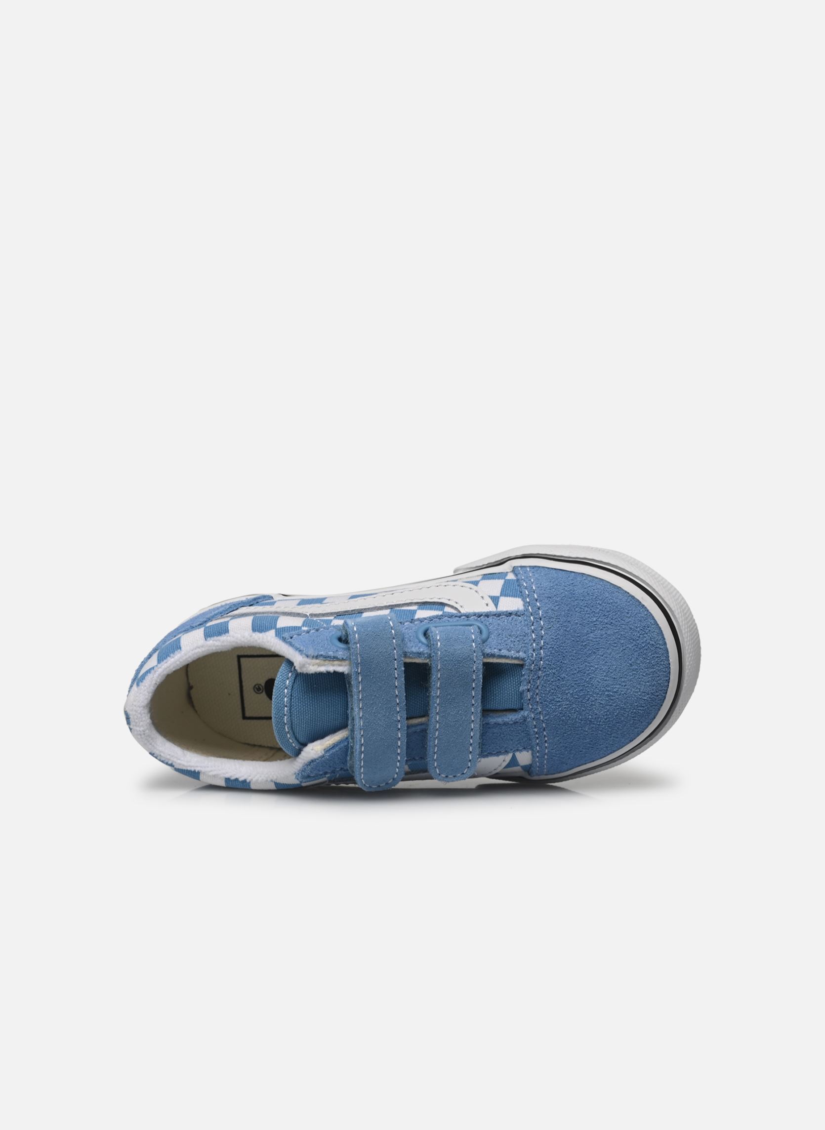 Baskets basses Old Skool V BB bleu Vans Baskets basses Old Skool V BB bleu COLOR THEORY CHECKERBOARD HERI